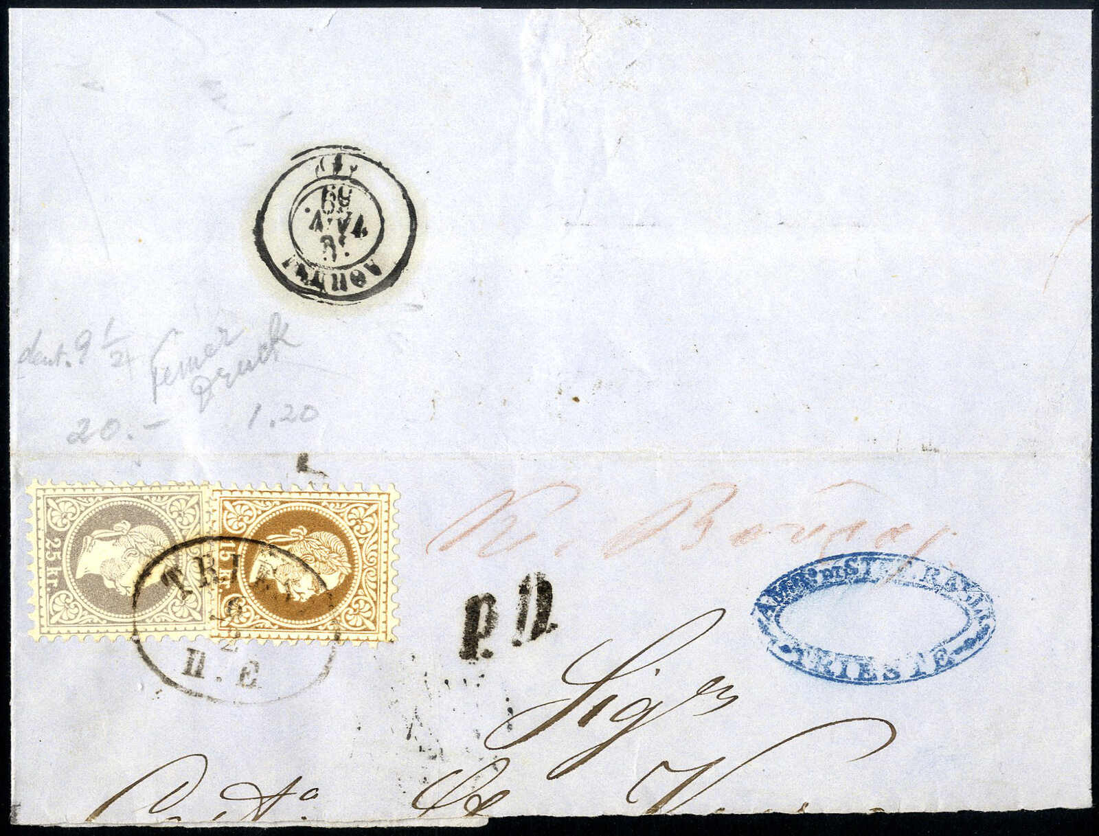 Lot 367 - europe Austria 1867 Issue - Viennafil Auktionen 97th Public Auction Golden Heritage: Austrian Rarities & European Treasures Auction Lot 367 - europe Austria 1867 Issue - Viennafil Auktionen 97th Public Auction Golden Heritage: Austrian Rarities & European Treasures Auction