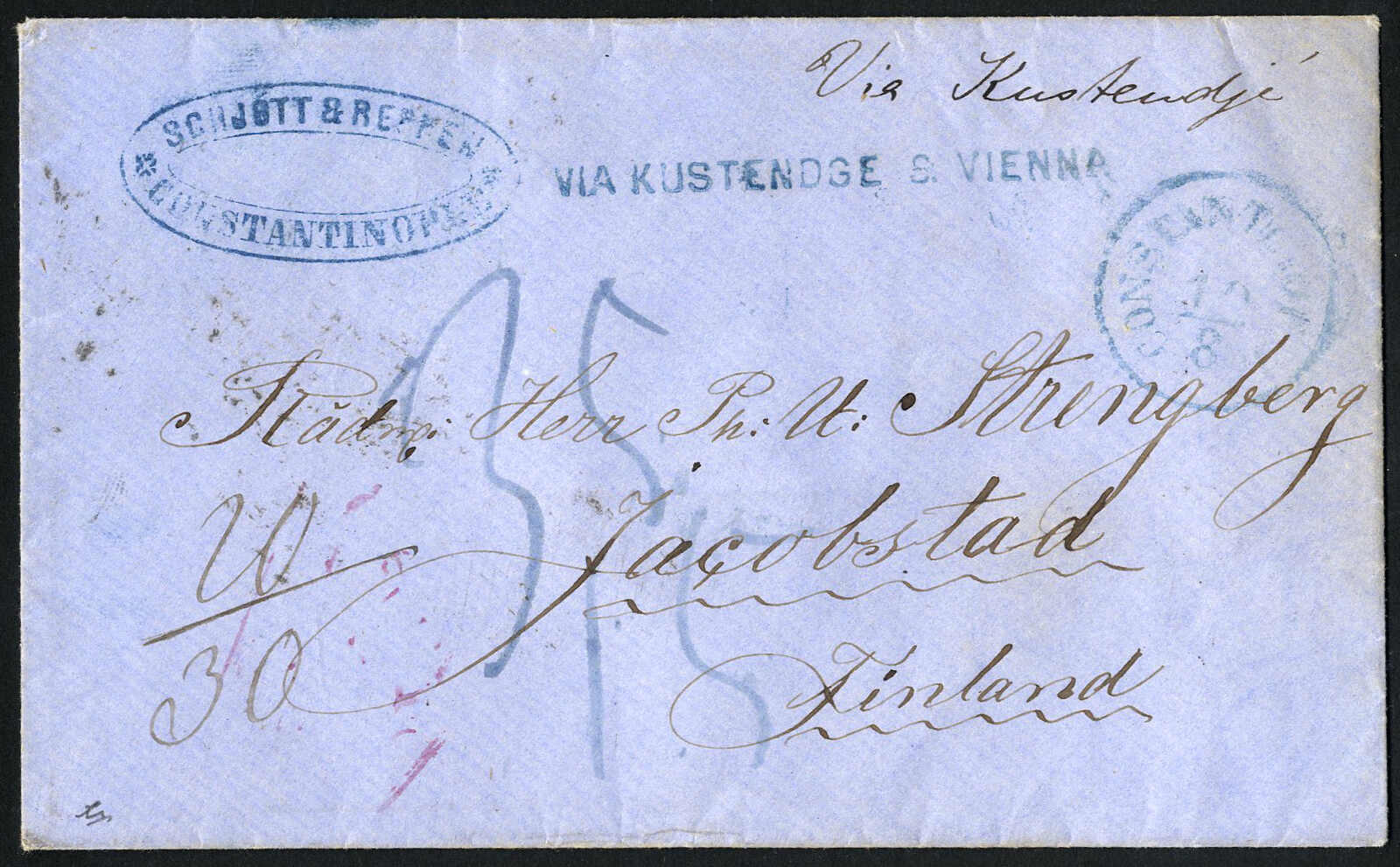 Lot 526 - europe austrian levant -  Viennafil Auktionen 97th Public Auction Golden Heritage: Austrian Rarities & European Treasures Auction