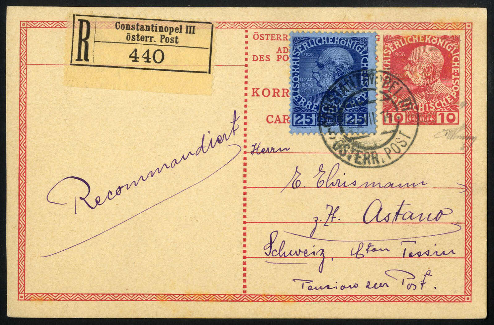 Lot 711 - europe Austrian Offices in Crete -  Viennafil Auktionen 97th Public Auction Golden Heritage: Austrian Rarities & European Treasures Auction