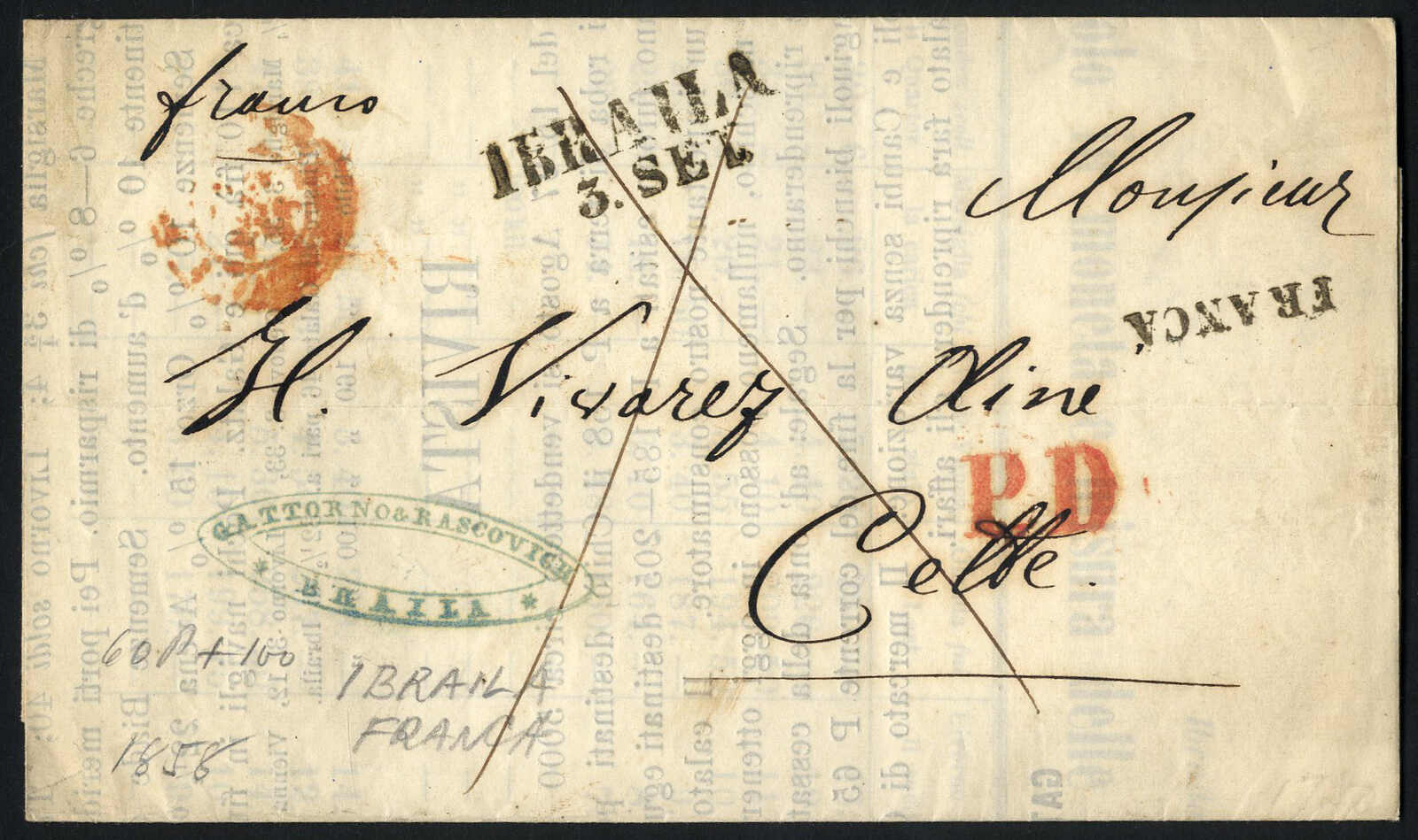Lot 663 - europe romania austrian levant post offices -  Viennafil Auktionen 97th Public Auction Golden Heritage: Austrian Rarities & European Treasures Auction