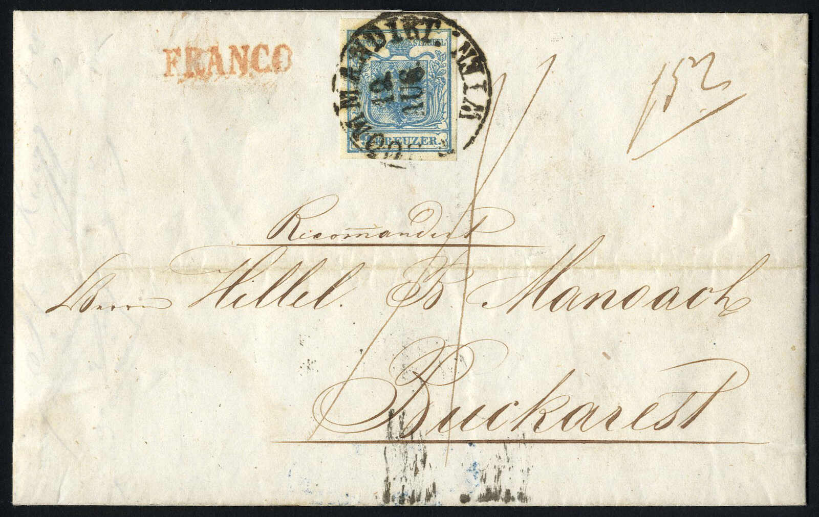 Lot 212 - europe austria issue 1850 - Viennafil Auktionen 97th Public Auction Golden Heritage: Austrian Rarities & European Treasures Auction Lot 212 - europe austria issue 1850 - Viennafil Auktionen 97th Public Auction Golden Heritage: Austrian Rarities & European Treasures Auction