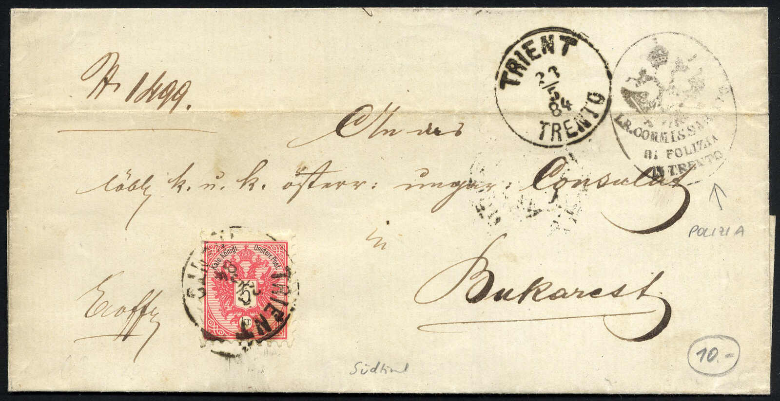 Lot 401 - europe Austria Issue 1883 - Viennafil Auktionen 97th Public Auction Golden Heritage: Austrian Rarities & European Treasures Auction Lot 401 - europe Austria Issue 1883 - Viennafil Auktionen 97th Public Auction Golden Heritage: Austrian Rarities & European Treasures Auction