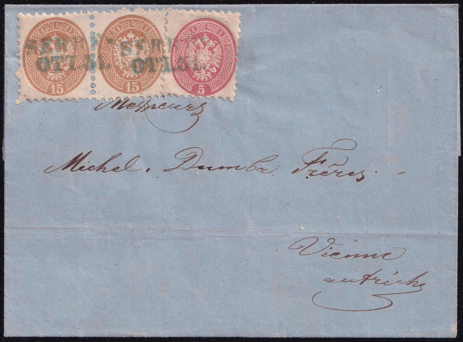 Lot 627 - europe Greece Austrian Levant Post Offices -  Viennafil Auktionen 97th Public Auction Golden Heritage: Austrian Rarities & European Treasures Auction