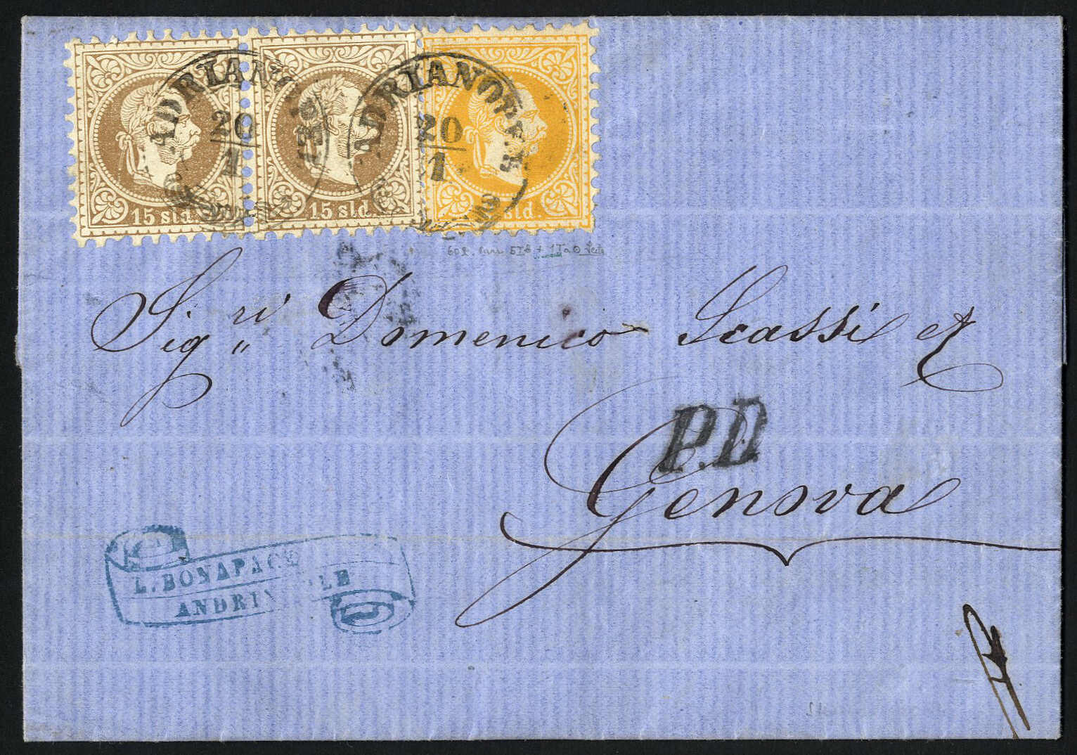 Lot 542 - europe austrian levant -  Viennafil Auktionen 97th Public Auction Golden Heritage: Austrian Rarities & European Treasures Auction