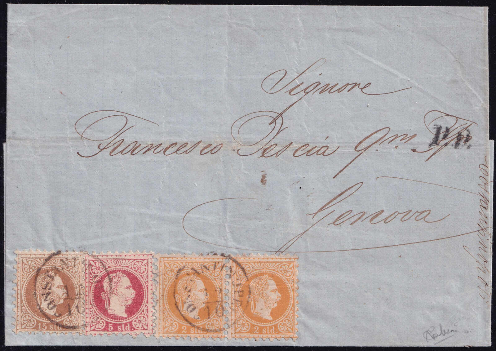 Lot 546 - europe austrian levant -  Viennafil Auktionen 97th Public Auction Golden Heritage: Austrian Rarities & European Treasures Auction