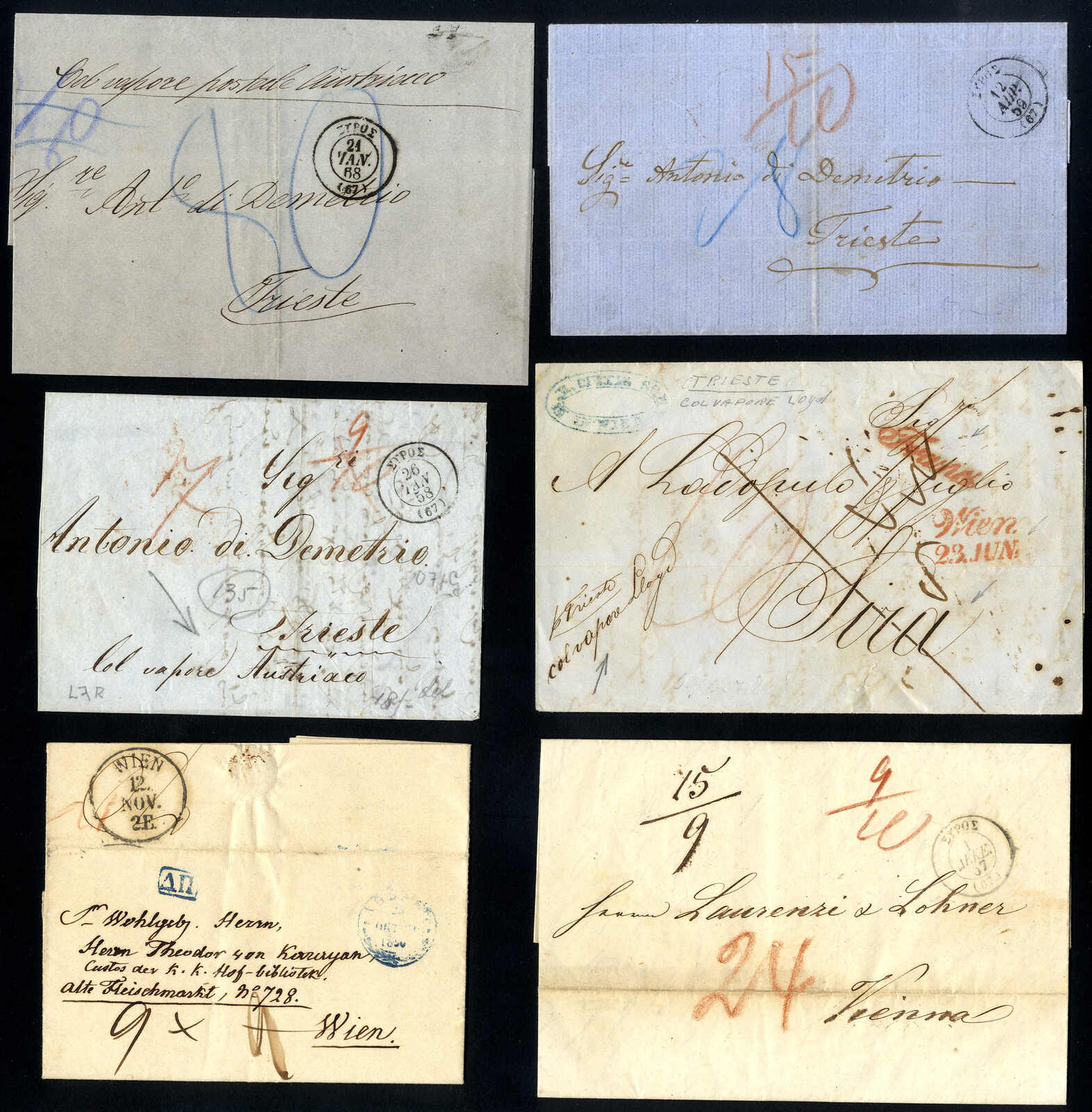 Lot 474 - other Austria Lloyd - Viennafil Auktionen 97th Public Auction Golden Heritage: Austrian Rarities & European Treasures Auction Lot 474 - other Austria Lloyd - Viennafil Auktionen 97th Public Auction Golden Heritage: Austrian Rarities & European Treasures Auction