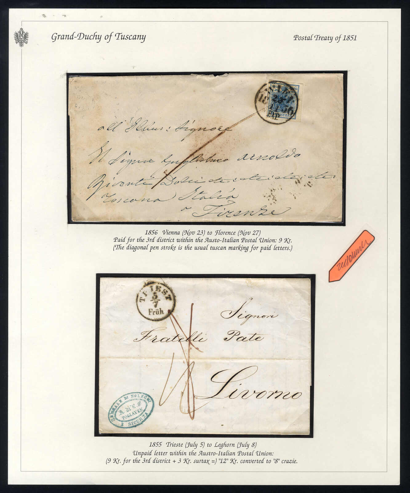 Lot 231 - europe austria issue 1850 - Viennafil Auktionen 97th Public Auction Golden Heritage: Austrian Rarities & European Treasures Auction Lot 231 - europe austria issue 1850 - Viennafil Auktionen 97th Public Auction Golden Heritage: Austrian Rarities & European Treasures Auction
