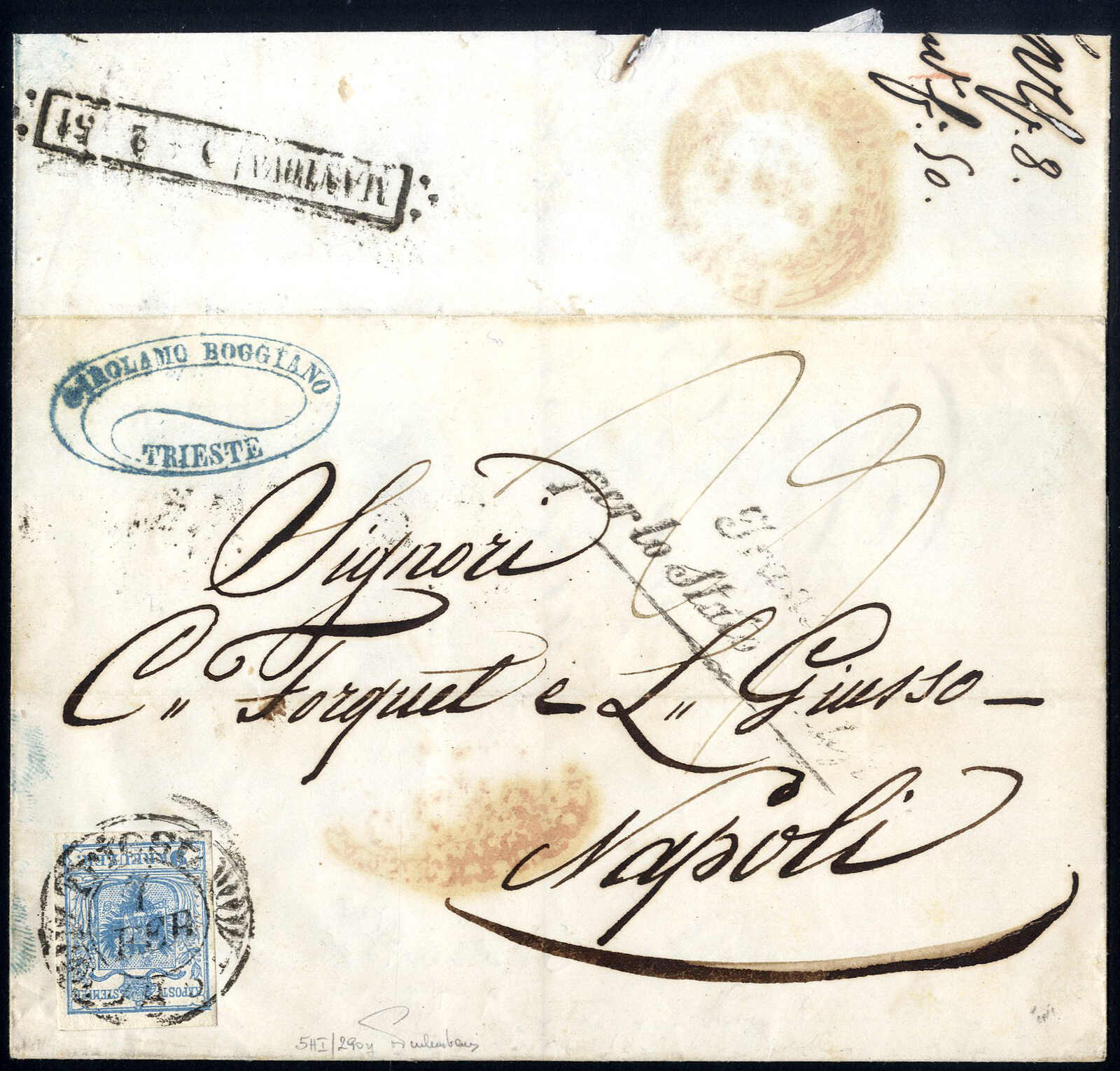 Lot 208 - europe austria issue 1850 - Viennafil Auktionen 97th Public Auction Golden Heritage: Austrian Rarities & European Treasures Auction Lot 208 - europe austria issue 1850 - Viennafil Auktionen 97th Public Auction Golden Heritage: Austrian Rarities & European Treasures Auction
