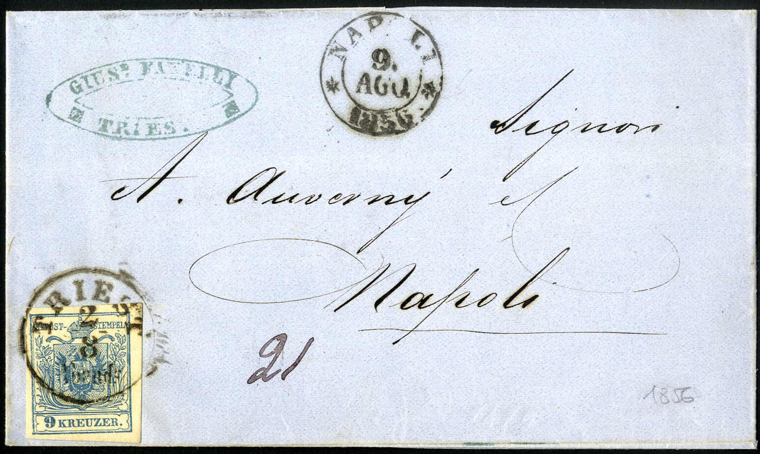 Lot 219 - europe austria issue 1850 - Viennafil Auktionen 97th Public Auction Golden Heritage: Austrian Rarities & European Treasures Auction Lot 219 - europe austria issue 1850 - Viennafil Auktionen 97th Public Auction Golden Heritage: Austrian Rarities & European Treasures Auction