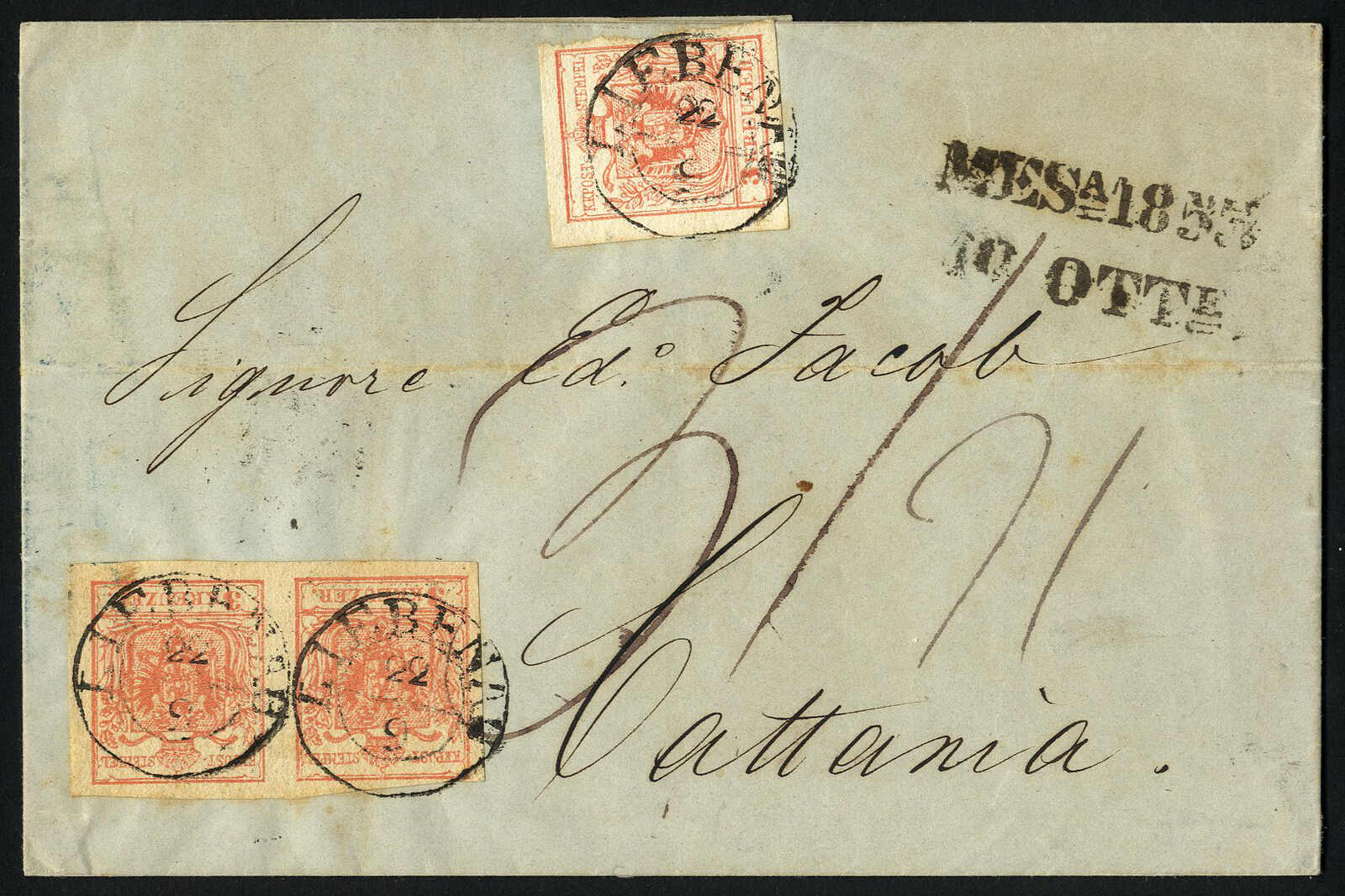 Lot 189 - europe austria issue 1850 - Viennafil Auktionen 97th Public Auction Golden Heritage: Austrian Rarities & European Treasures Auction Lot 189 - europe austria issue 1850 - Viennafil Auktionen 97th Public Auction Golden Heritage: Austrian Rarities & European Treasures Auction