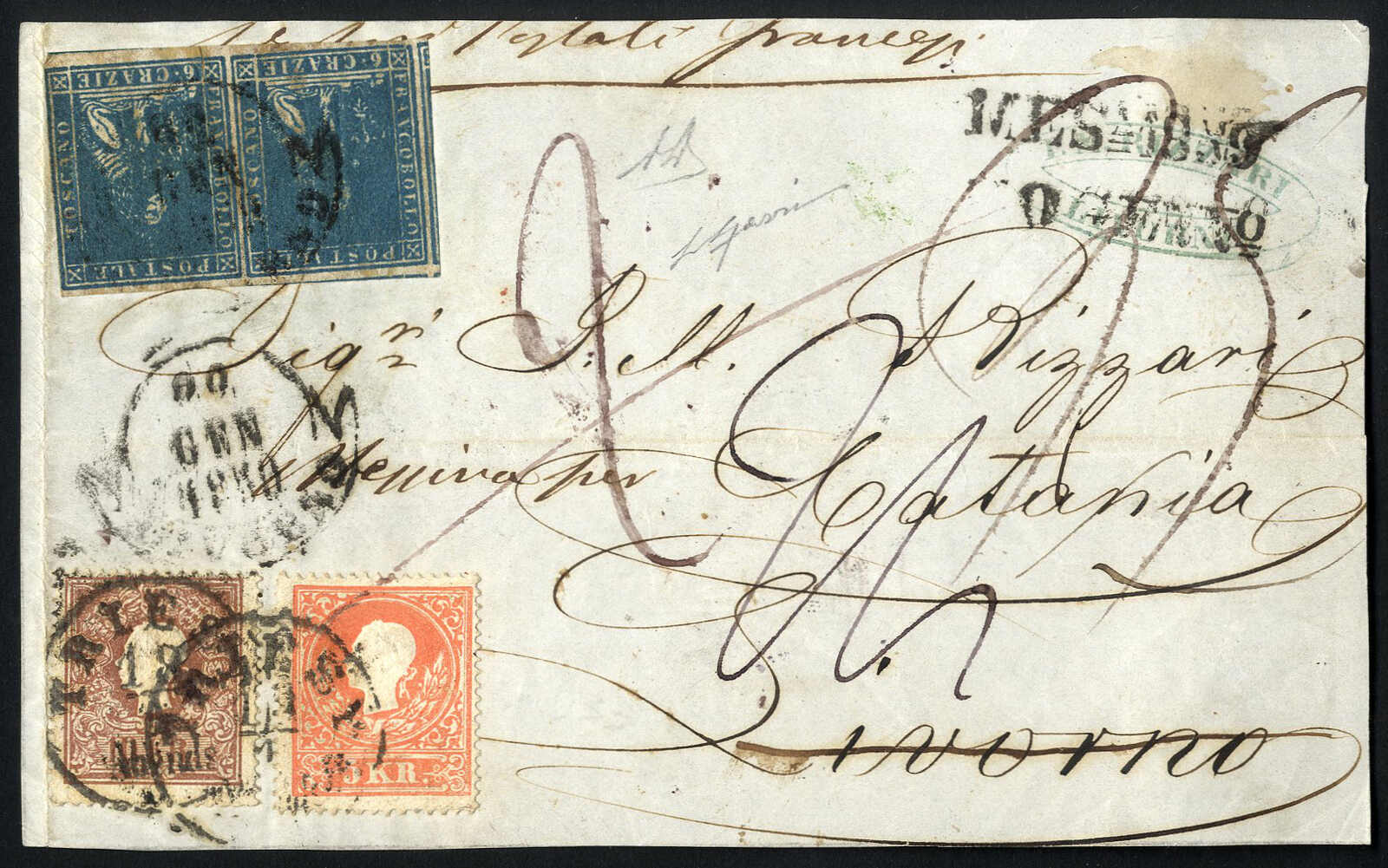 Lot 254 - europe Austria 1858 Issue -  Viennafil Auktionen 97th Public Auction Golden Heritage: Austrian Rarities & European Treasures Auction