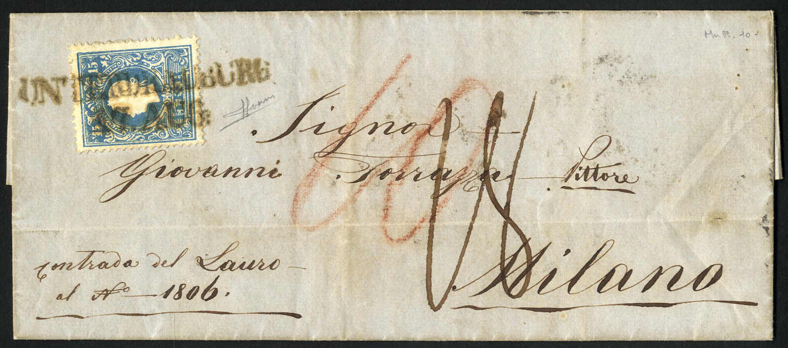 Lot 262 - europe Austria 1858 Issue -  Viennafil Auktionen 97th Public Auction Golden Heritage: Austrian Rarities & European Treasures Auction