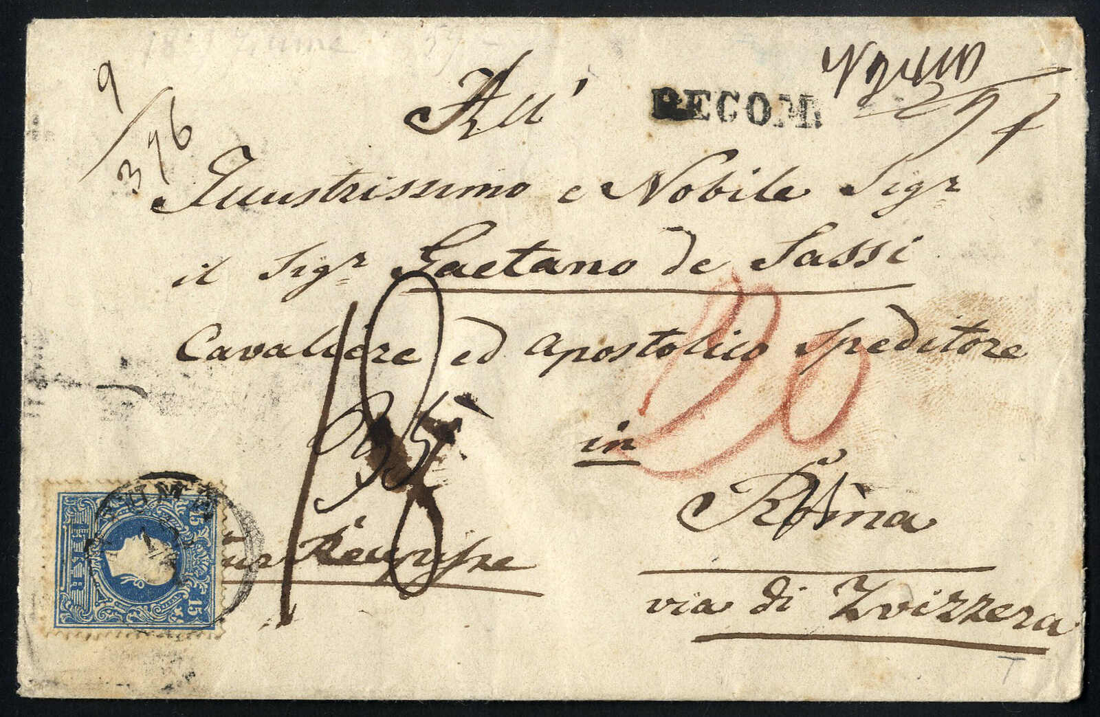 Lot 261 - europe Austria 1858 Issue -  Viennafil Auktionen 97th Public Auction Golden Heritage: Austrian Rarities & European Treasures Auction