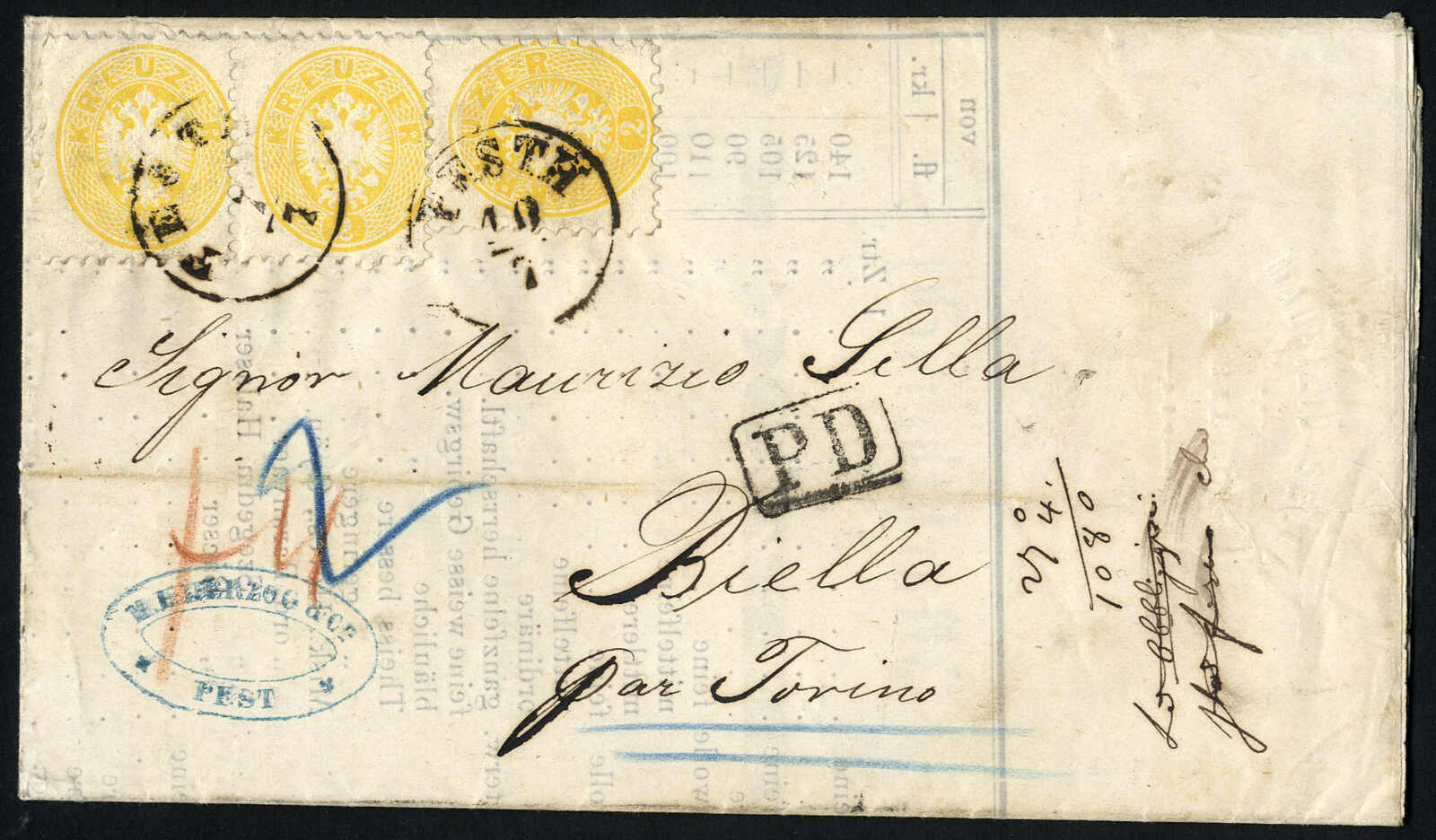 Lot 337 - europe Austria 1863/64 Issue - Viennafil Auktionen 97th Public Auction Golden Heritage: Austrian Rarities & European Treasures Auction Lot 337 - europe Austria 1863/64 Issue - Viennafil Auktionen 97th Public Auction Golden Heritage: Austrian Rarities & European Treasures Auction
