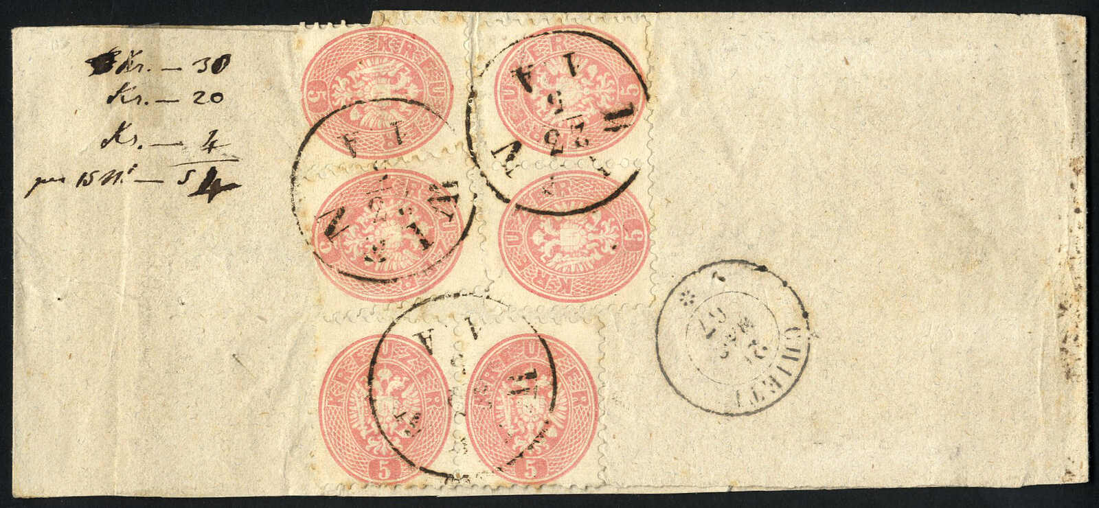 Lot 348 - europe Austria 1863/64 Issue - Viennafil Auktionen 97th Public Auction Golden Heritage: Austrian Rarities & European Treasures Auction Lot 348 - europe Austria 1863/64 Issue - Viennafil Auktionen 97th Public Auction Golden Heritage: Austrian Rarities & European Treasures Auction