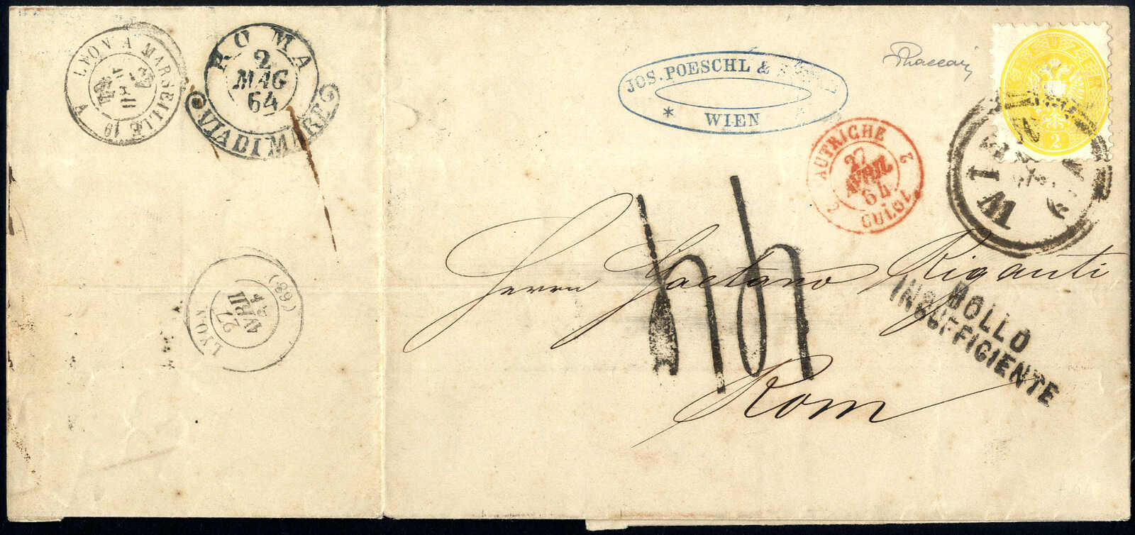 Lot 318 - europe Austria 1863/64 Issue - Viennafil Auktionen 97th Public Auction Golden Heritage: Austrian Rarities & European Treasures Auction Lot 318 - europe Austria 1863/64 Issue - Viennafil Auktionen 97th Public Auction Golden Heritage: Austrian Rarities & European Treasures Auction