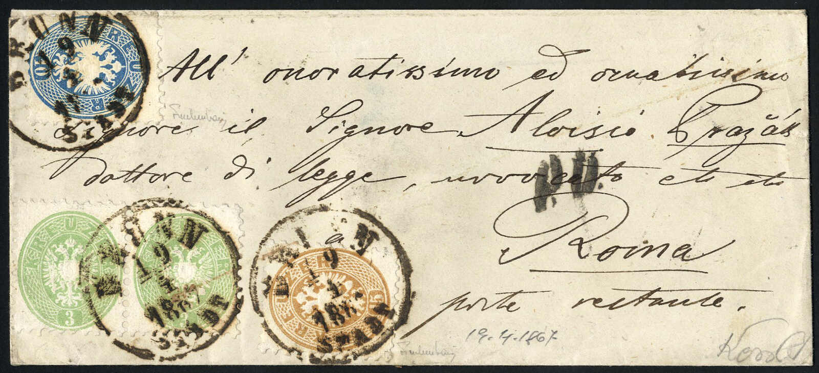Lot 343 - europe Austria 1863/64 Issue - Viennafil Auktionen 97th Public Auction Golden Heritage: Austrian Rarities & European Treasures Auction Lot 343 - europe Austria 1863/64 Issue - Viennafil Auktionen 97th Public Auction Golden Heritage: Austrian Rarities & European Treasures Auction