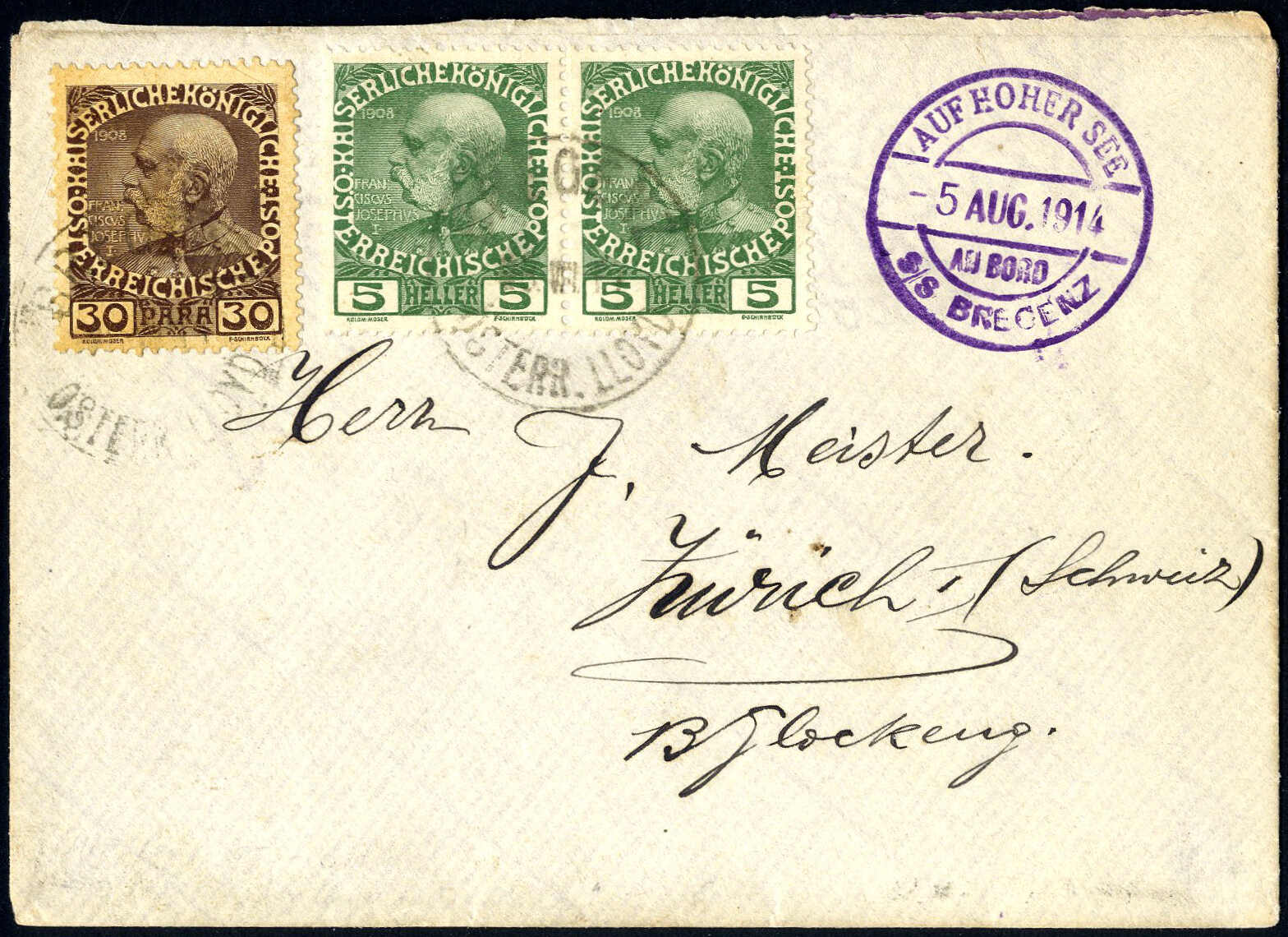 Lot 507 - other Austria Lloyd -  Viennafil Auktionen 97th Public Auction Golden Heritage: Austrian Rarities & European Treasures Auction