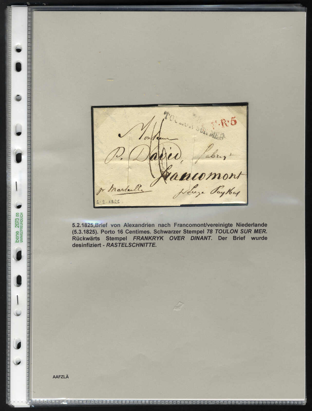 Lot 771 - europe french levant -  Viennafil Auktionen 97th Public Auction Golden Heritage: Austrian Rarities & European Treasures Auction