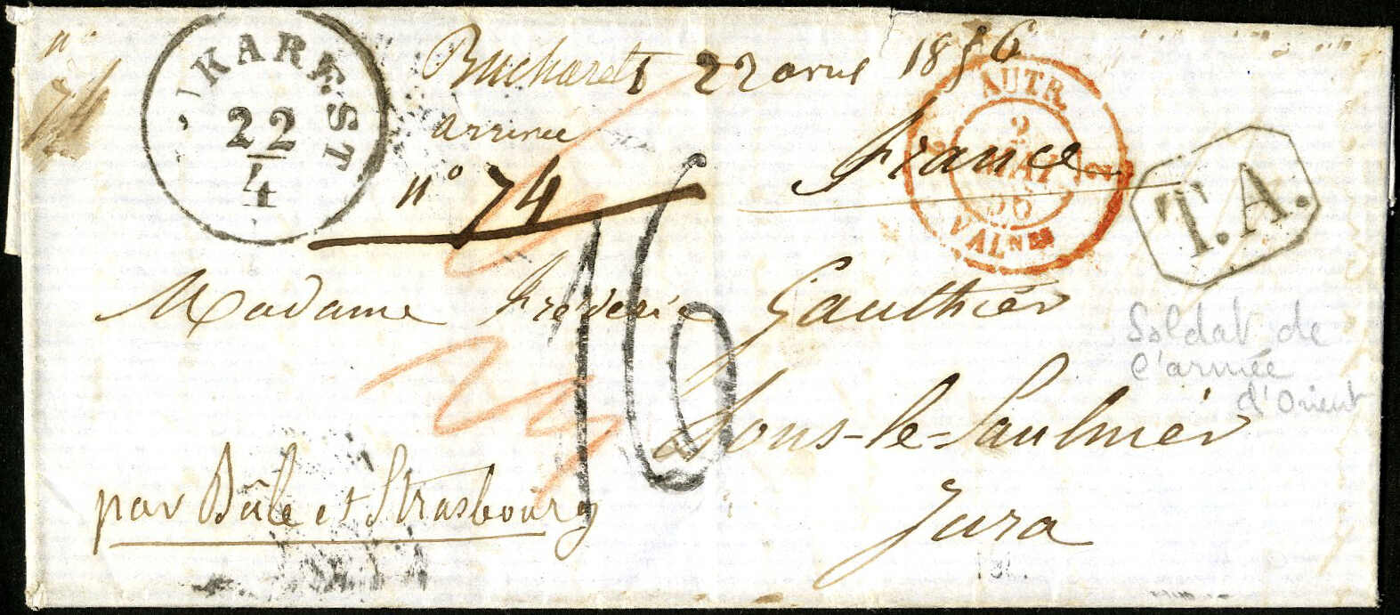 Lot 658 - europe romania austrian levant post offices -  Viennafil Auktionen 97th Public Auction Golden Heritage: Austrian Rarities & European Treasures Auction