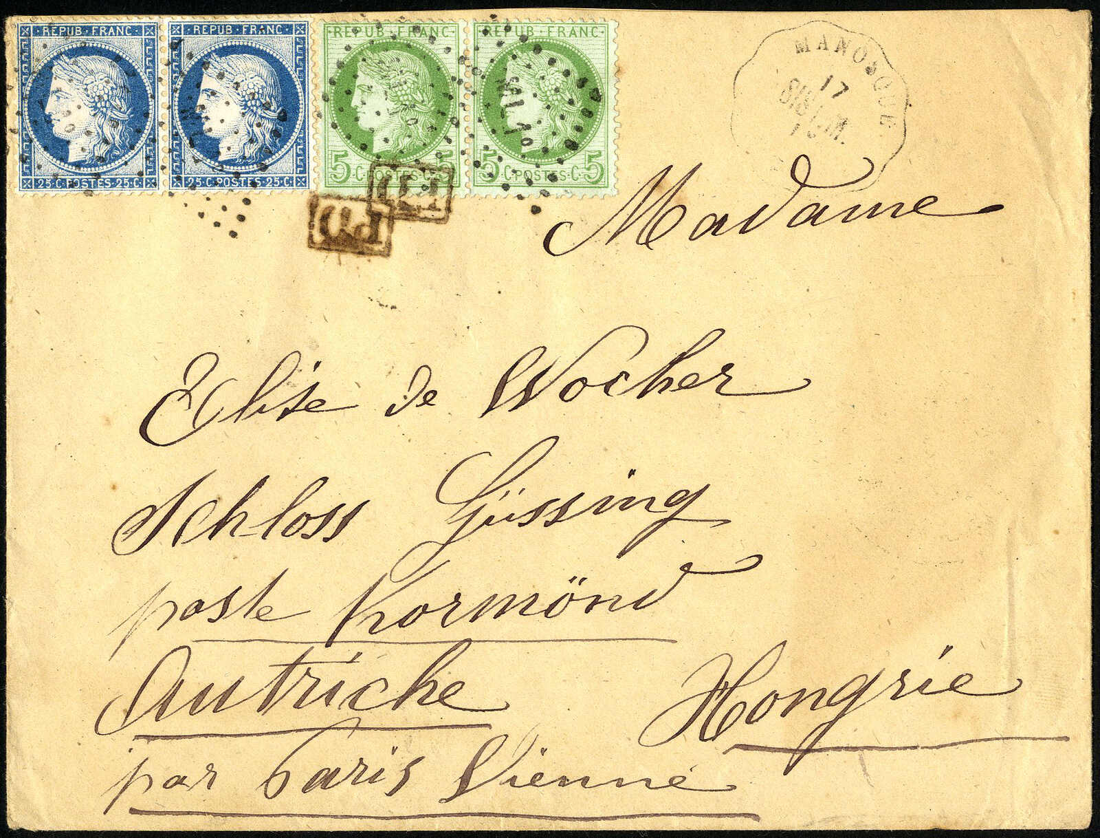 Lot 762 - europe France -  Viennafil Auktionen 97th Public Auction Golden Heritage: Austrian Rarities & European Treasures Auction