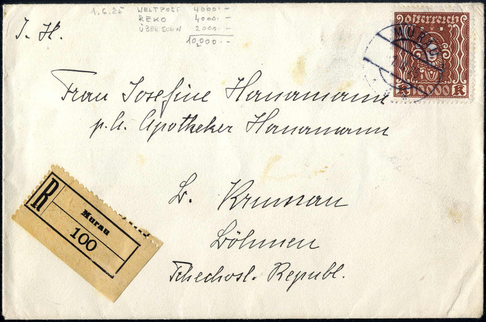 Lot 423 - europe Austria 1st. Republic - Viennafil Auktionen 97th Public Auction Golden Heritage: Austrian Rarities & European Treasures Auction Lot 423 - europe Austria 1st. Republic - Viennafil Auktionen 97th Public Auction Golden Heritage: Austrian Rarities & European Treasures Auction