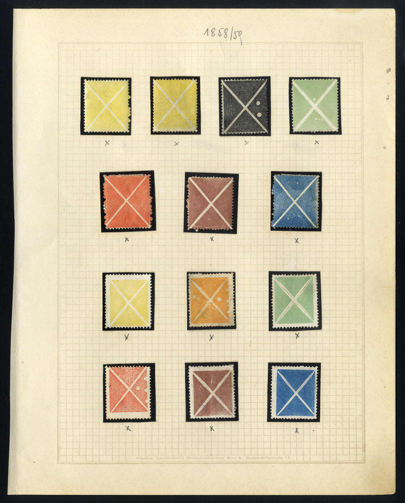 Lot 242 - europe Austria 1858 Issue - Viennafil Auktionen 97th Public Auction Golden Heritage: Austrian Rarities & European Treasures Auction Lot 242 - europe Austria 1858 Issue - Viennafil Auktionen 97th Public Auction Golden Heritage: Austrian Rarities & European Treasures Auction