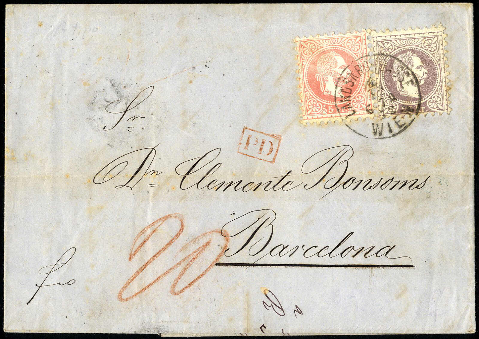 Lot 377 - europe Austria 1867 Issue - Viennafil Auktionen 97th Public Auction Golden Heritage: Austrian Rarities & European Treasures Auction Lot 377 - europe Austria 1867 Issue - Viennafil Auktionen 97th Public Auction Golden Heritage: Austrian Rarities & European Treasures Auction