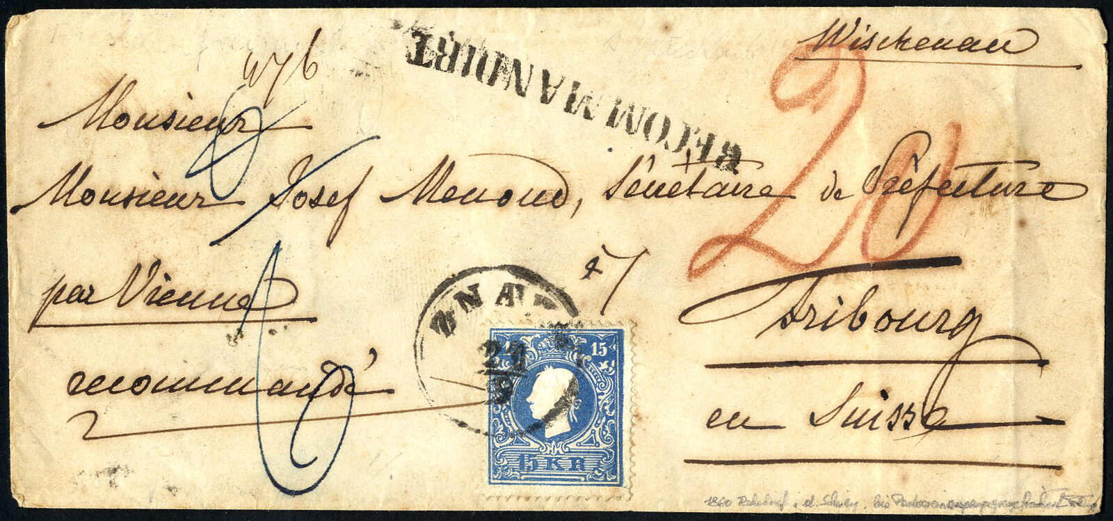 Lot 257 - europe Austria 1858 Issue -  Viennafil Auktionen 97th Public Auction Golden Heritage: Austrian Rarities & European Treasures Auction