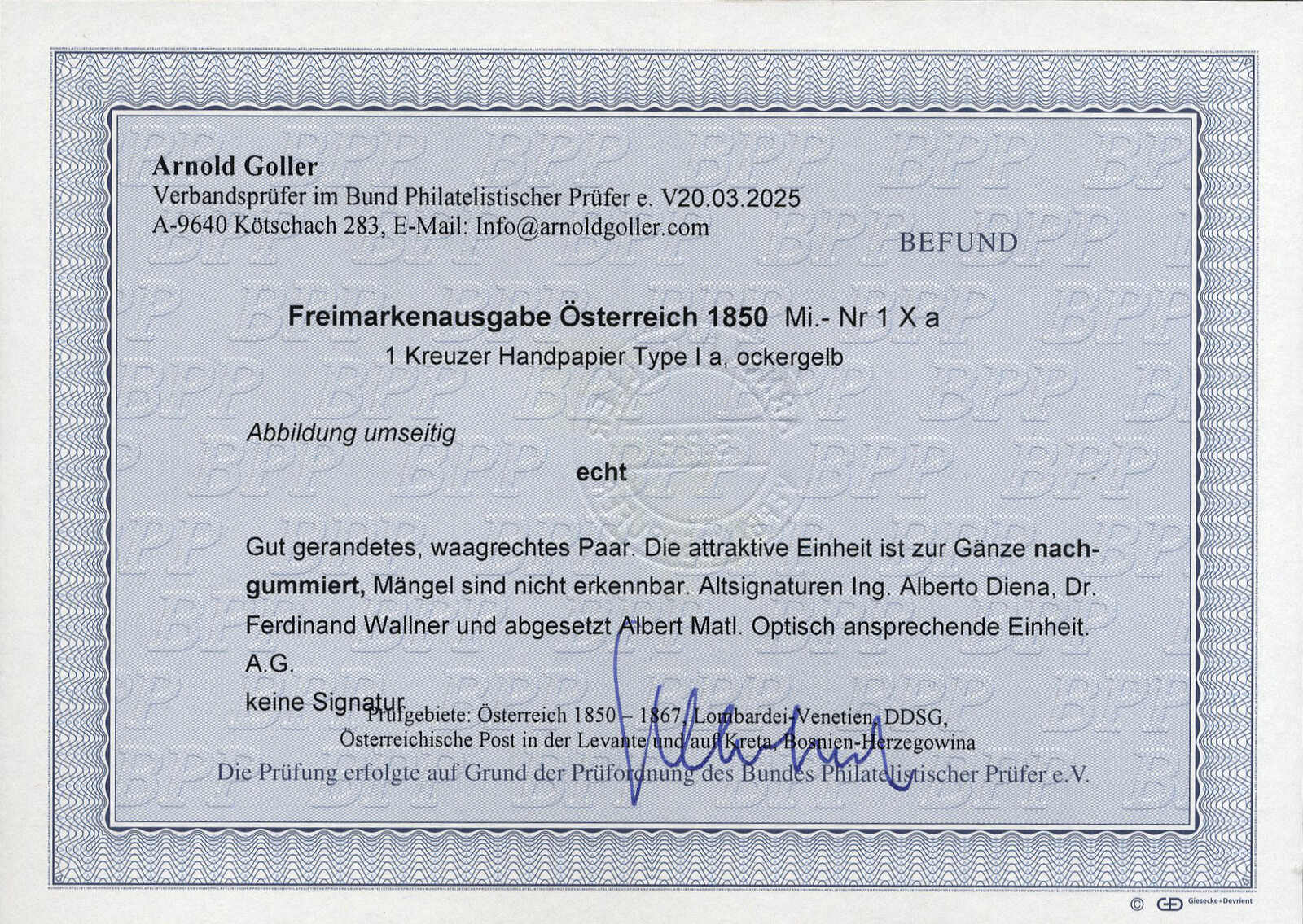 Lot 165 - europe austria issue 1850 - Viennafil Auktionen 97th Public Auction Golden Heritage: Austrian Rarities & European Treasures Auction Lot 165 - europe austria issue 1850 - Viennafil Auktionen 97th Public Auction Golden Heritage: Austrian Rarities & European Treasures Auction