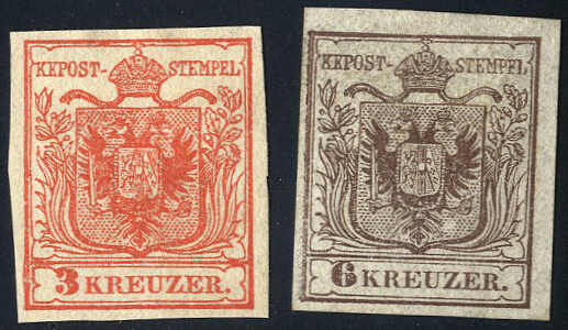 Lot 177 - europe austria issue 1850 - Viennafil Auktionen 97th Public Auction Golden Heritage: Austrian Rarities & European Treasures Auction Lot 177 - europe austria issue 1850 - Viennafil Auktionen 97th Public Auction Golden Heritage: Austrian Rarities & European Treasures Auction