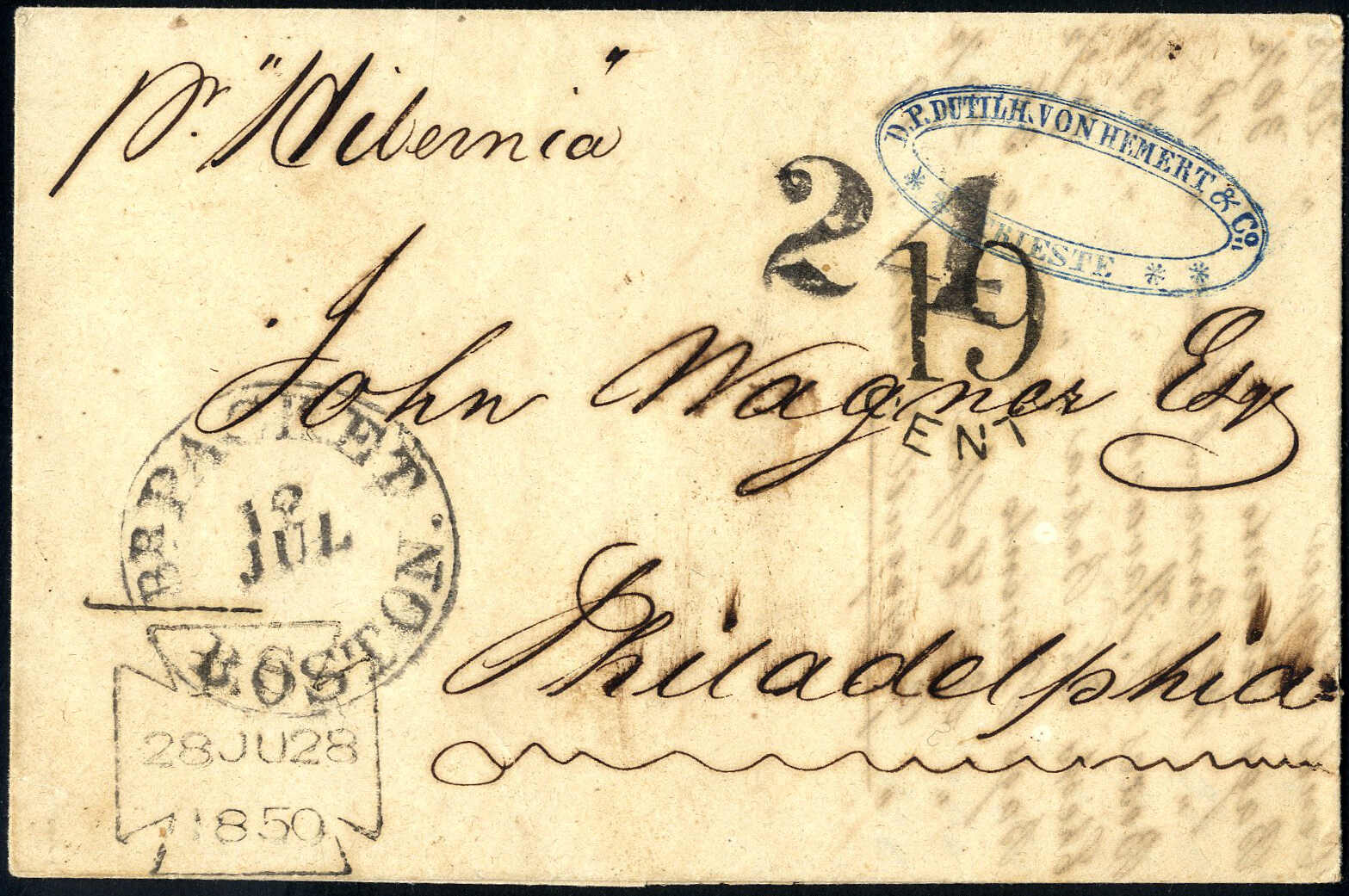 Lot 127 - europe Austria Cancellations Austrian Littoral -  Viennafil Auktionen 97th Public Auction Golden Heritage: Austrian Rarities & European Treasures Auction