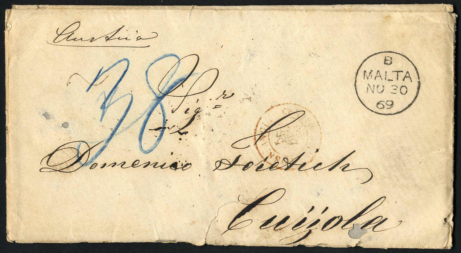 Lot 810 - europe Malta - Viennafil Auktionen 97th Public Auction Golden Heritage: Austrian Rarities & European Treasures Auction Lot 810 - europe Malta - Viennafil Auktionen 97th Public Auction Golden Heritage: Austrian Rarities & European Treasures Auction