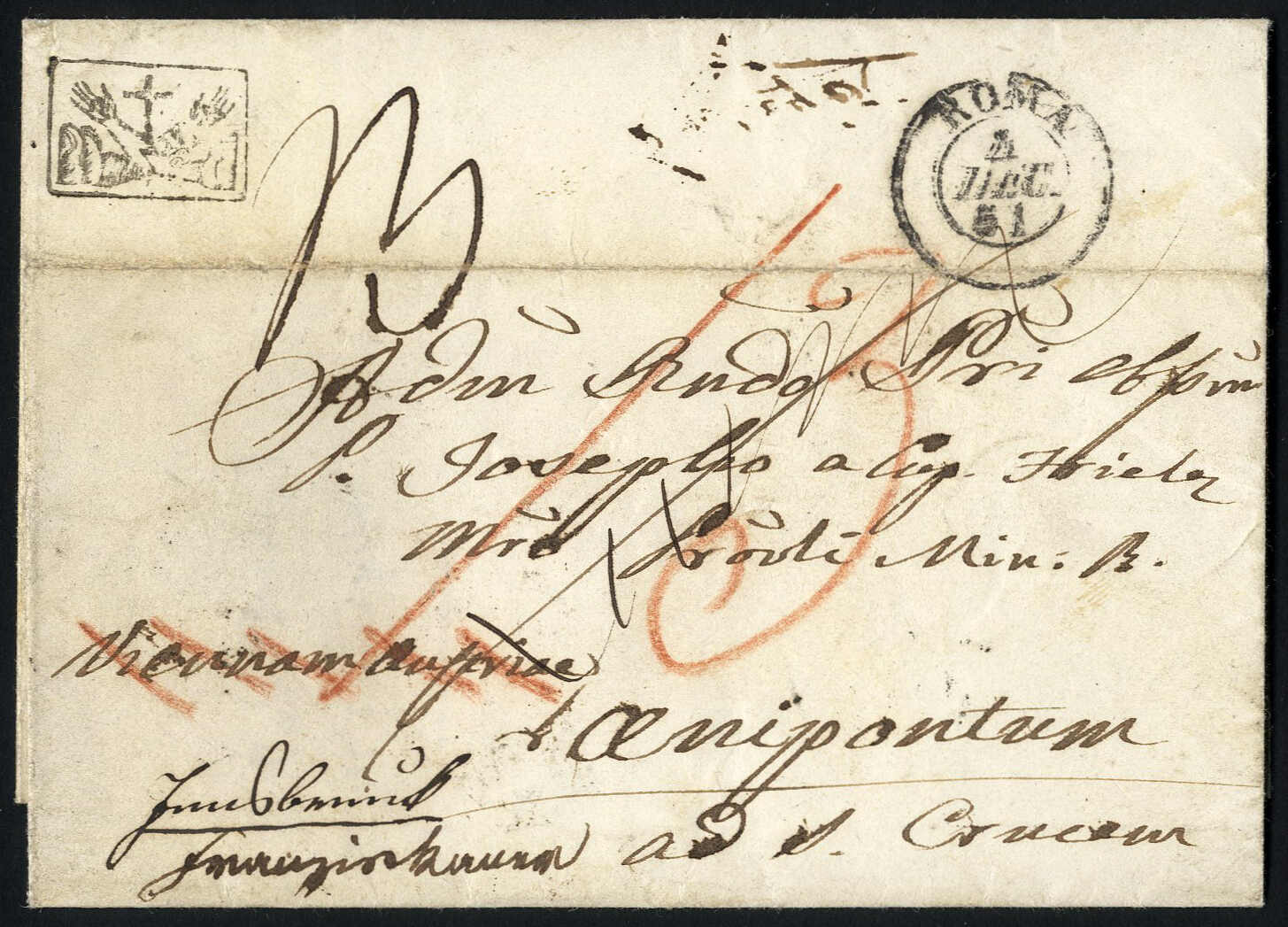 Lot 53 - europe papal states -  Viennafil Auktionen 97th Public Auction Golden Heritage: Austrian Rarities & European Treasures Auction