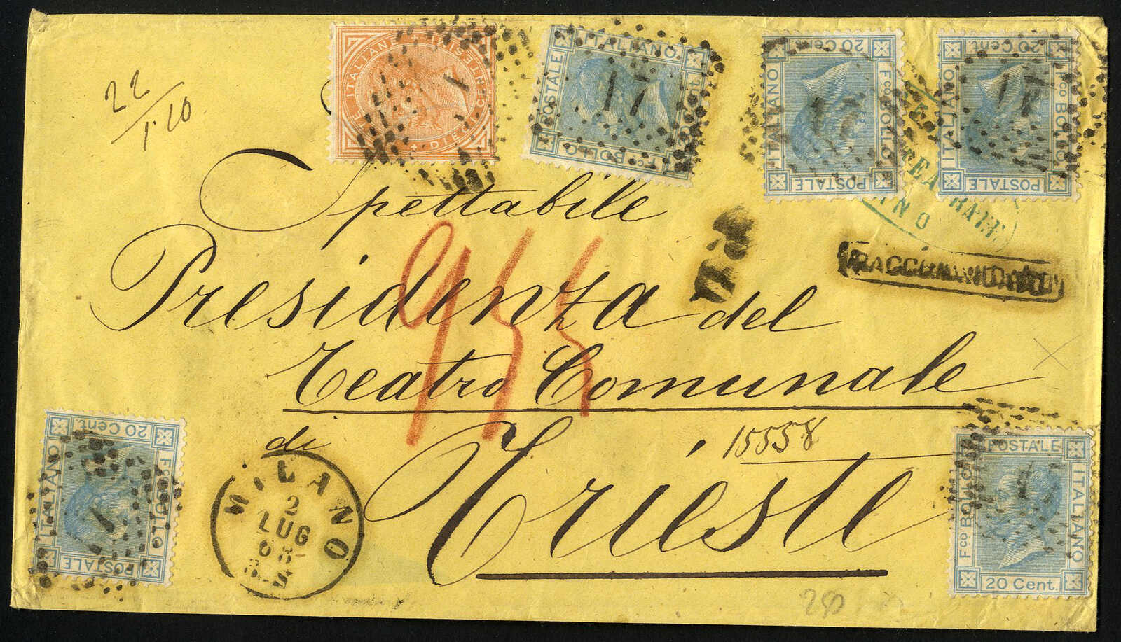 Lot 76 - europe Italian Kingdom -  Viennafil Auktionen 97th Public Auction Golden Heritage: Austrian Rarities & European Treasures Auction