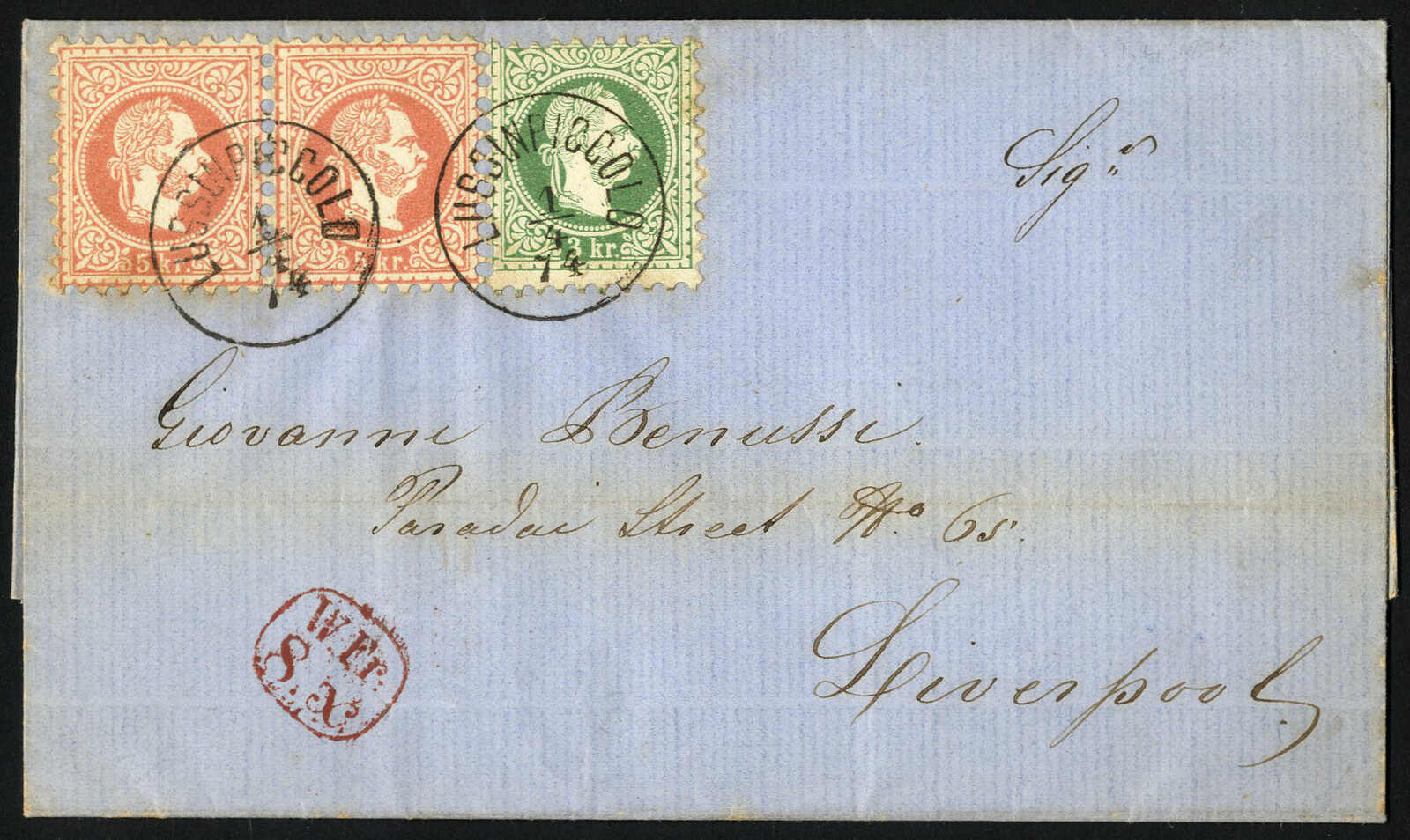 Lot 381 - europe Austria 1867 Issue - Viennafil Auktionen 97th Public Auction Golden Heritage: Austrian Rarities & European Treasures Auction Lot 381 - europe Austria 1867 Issue - Viennafil Auktionen 97th Public Auction Golden Heritage: Austrian Rarities & European Treasures Auction