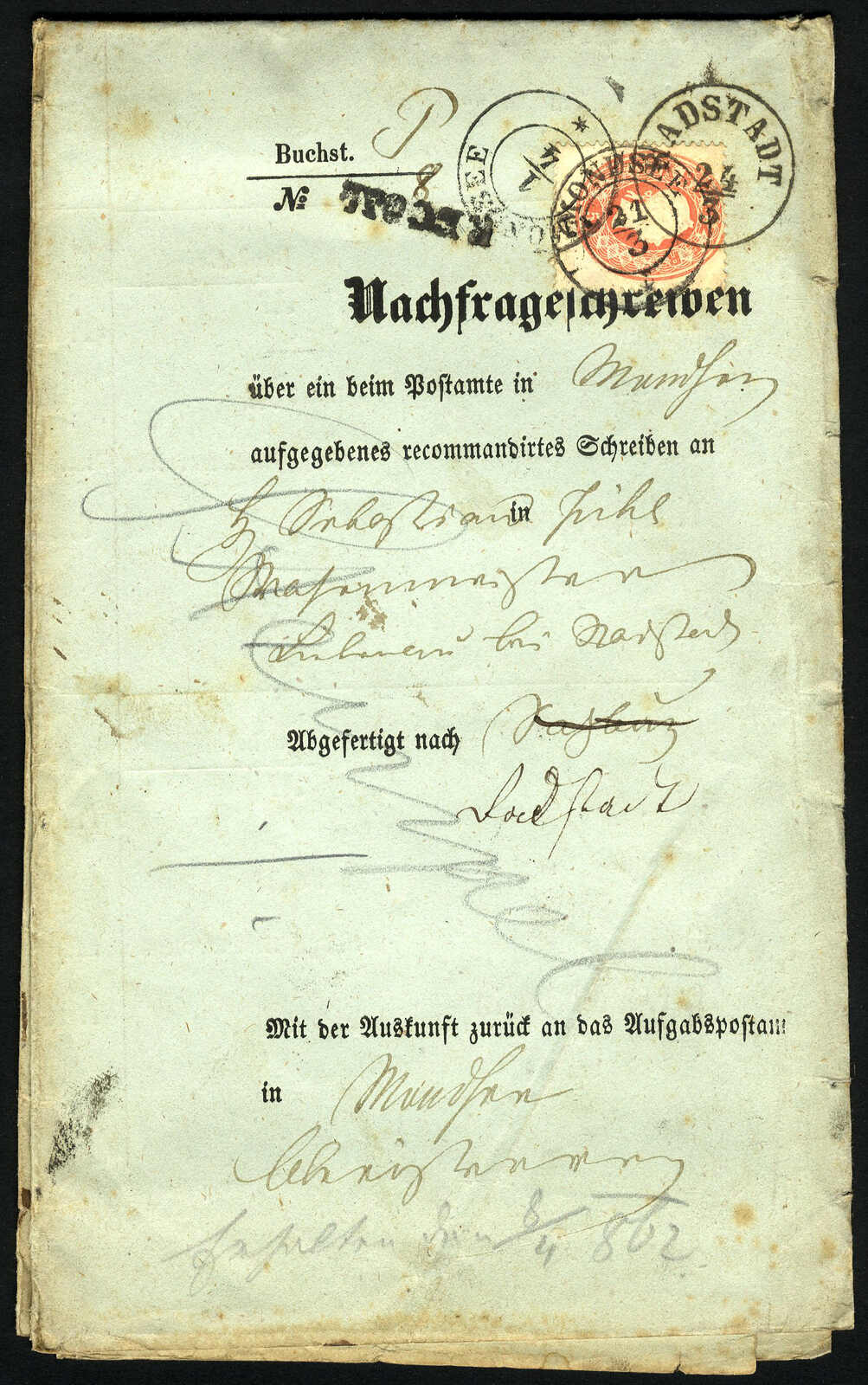 Lot 100 - europe Austria Cancellations Upper Austria -  Viennafil Auktionen 97th Public Auction Golden Heritage: Austrian Rarities & European Treasures Auction