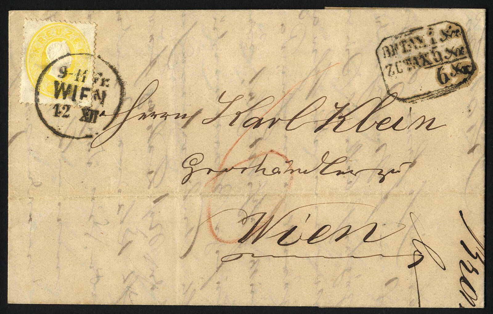 Lot 279 - europe Austria 1860 Issue -  Viennafil Auktionen 97th Public Auction Golden Heritage: Austrian Rarities & European Treasures Auction