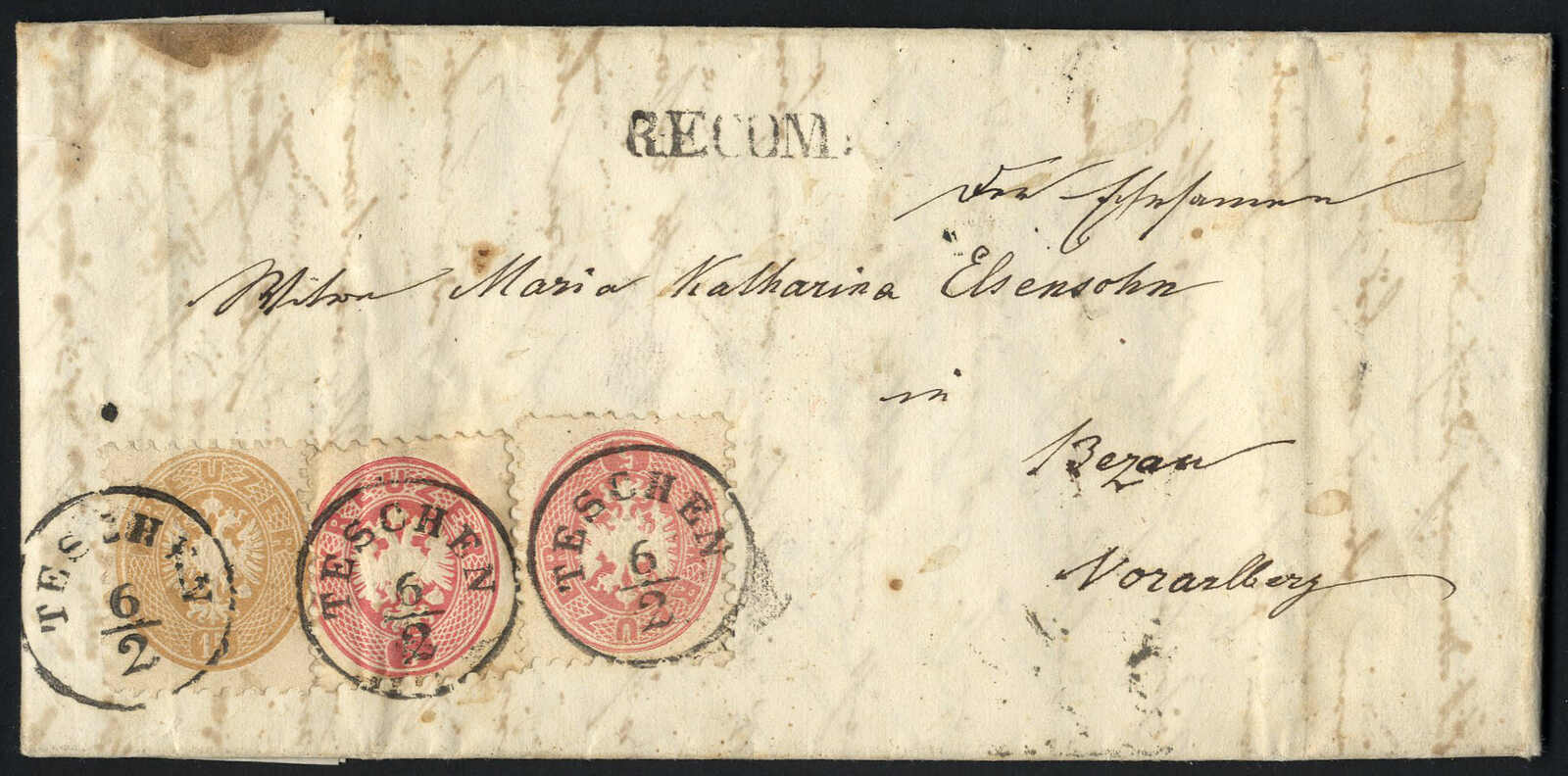 Lot 328 - europe Austria 1863/64 Issue - Viennafil Auktionen 97th Public Auction Golden Heritage: Austrian Rarities & European Treasures Auction Lot 328 - europe Austria 1863/64 Issue - Viennafil Auktionen 97th Public Auction Golden Heritage: Austrian Rarities & European Treasures Auction