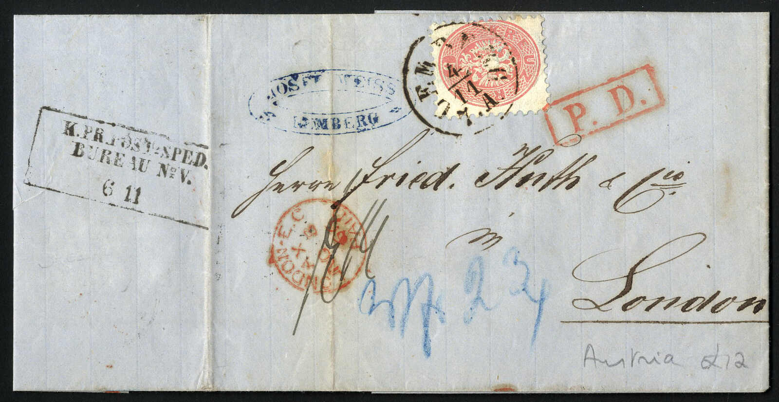 Lot 335 - europe Austria 1863/64 Issue - Viennafil Auktionen 97th Public Auction Golden Heritage: Austrian Rarities & European Treasures Auction Lot 335 - europe Austria 1863/64 Issue - Viennafil Auktionen 97th Public Auction Golden Heritage: Austrian Rarities & European Treasures Auction