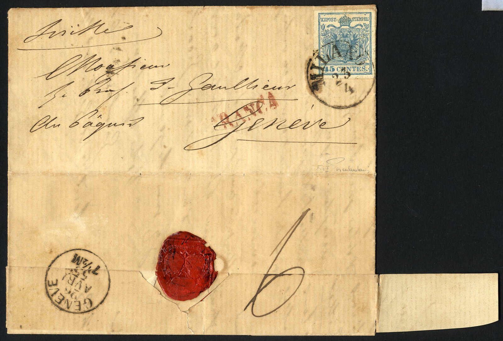 Lot 18 - europe lombardy venetia - Viennafil Auktionen 97th Public Auction Golden Heritage: Austrian Rarities & European Treasures Auction Lot 18 - europe lombardy venetia - Viennafil Auktionen 97th Public Auction Golden Heritage: Austrian Rarities & European Treasures Auction