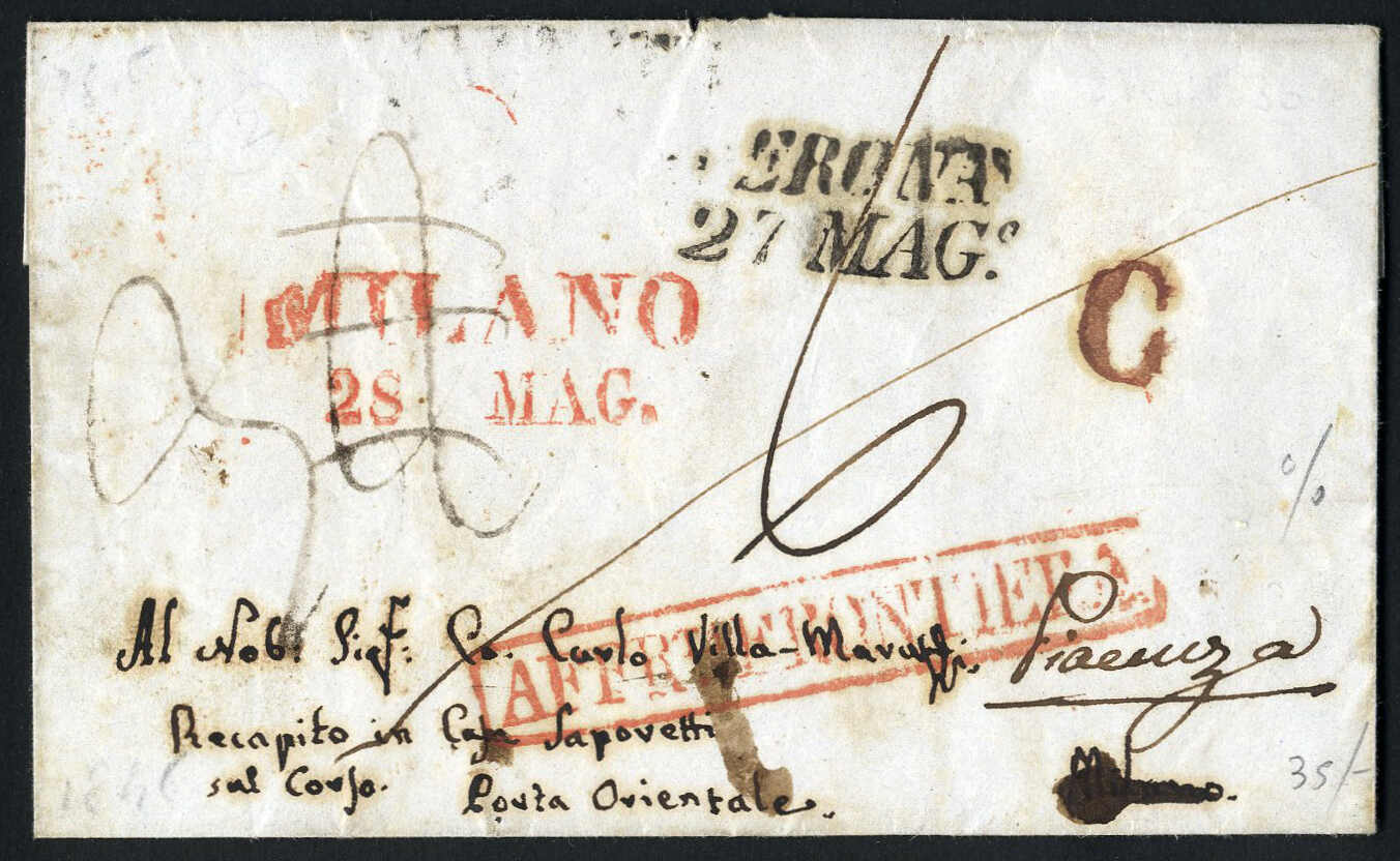 Lot 3 - europe lombardy venetia - Viennafil Auktionen 97th Public Auction Golden Heritage: Austrian Rarities & European Treasures Auction Lot 3 - europe lombardy venetia - Viennafil Auktionen 97th Public Auction Golden Heritage: Austrian Rarities & European Treasures Auction