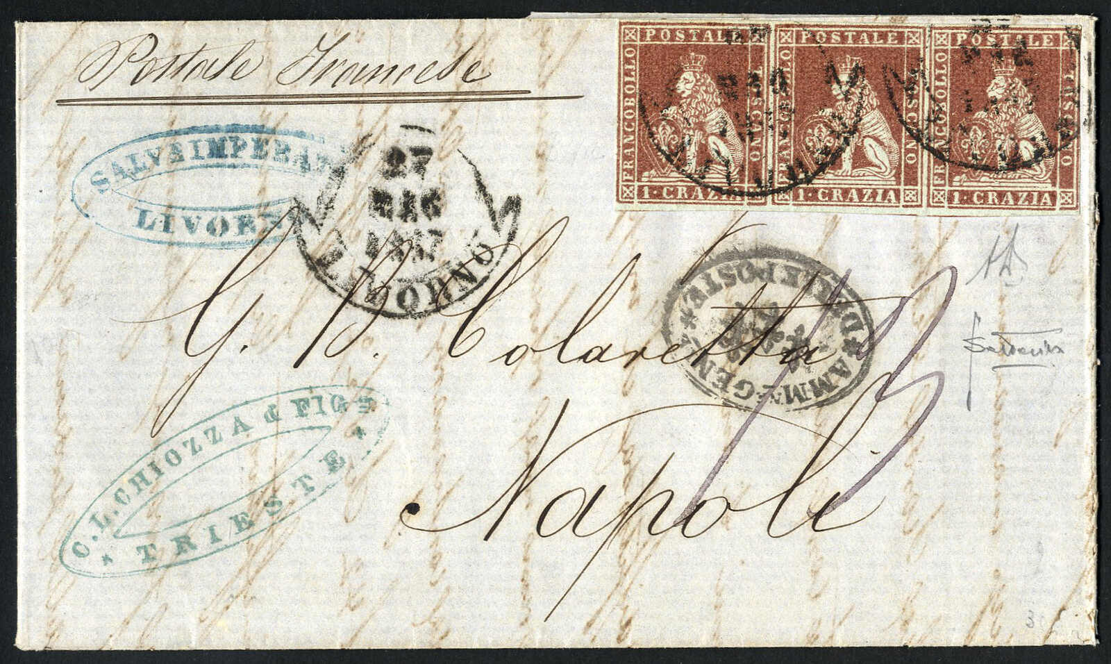 Lot 68 - europe tuscany -  Viennafil Auktionen 97th Public Auction Golden Heritage: Austrian Rarities & European Treasures Auction
