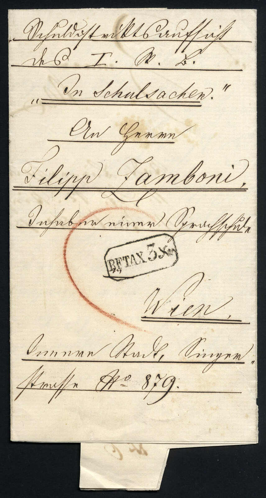 Lot 87 - europe Austria Cancellations Vienna -  Viennafil Auktionen 97th Public Auction Golden Heritage: Austrian Rarities & European Treasures Auction