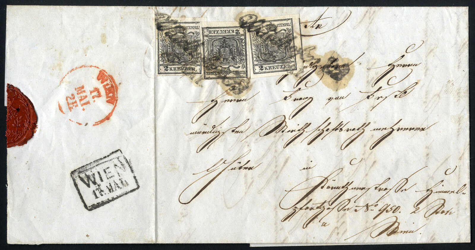Lot 174 - europe austria issue 1850 - Viennafil Auktionen 97th Public Auction Golden Heritage: Austrian Rarities & European Treasures Auction Lot 174 - europe austria issue 1850 - Viennafil Auktionen 97th Public Auction Golden Heritage: Austrian Rarities & European Treasures Auction