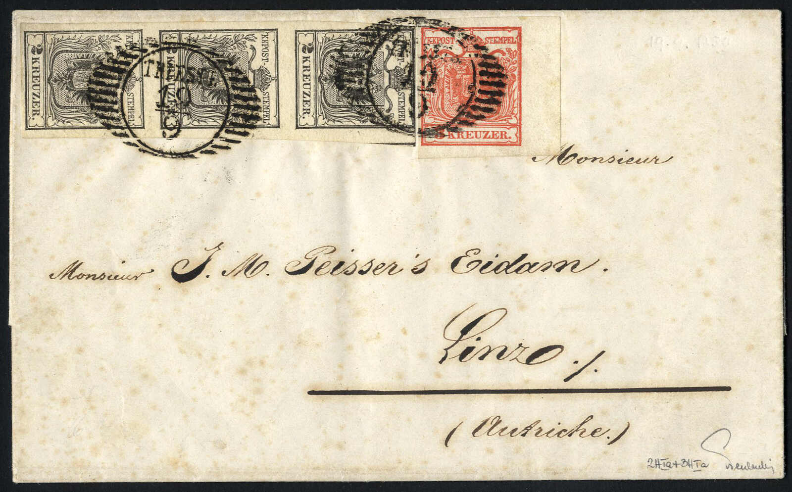 Lot 178 - europe austria issue 1850 - Viennafil Auktionen 97th Public Auction Golden Heritage: Austrian Rarities & European Treasures Auction Lot 178 - europe austria issue 1850 - Viennafil Auktionen 97th Public Auction Golden Heritage: Austrian Rarities & European Treasures Auction