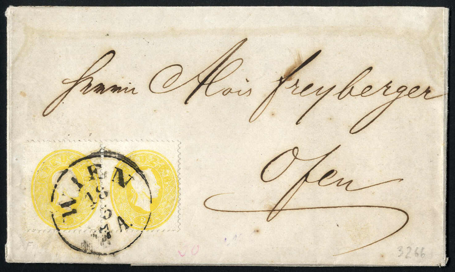 Lot 272 - europe Austria 1860 Issue -  Viennafil Auktionen 97th Public Auction Golden Heritage: Austrian Rarities & European Treasures Auction