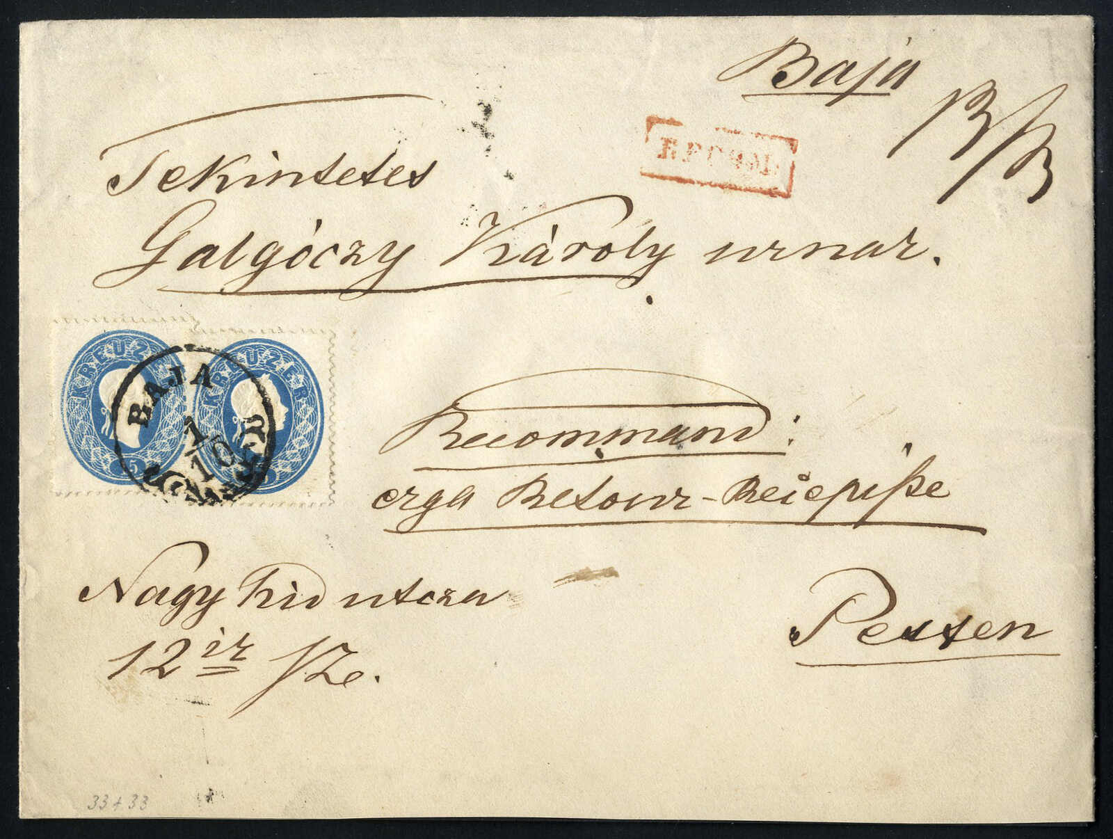 Lot 277 - europe Austria 1860 Issue -  Viennafil Auktionen 97th Public Auction Golden Heritage: Austrian Rarities & European Treasures Auction