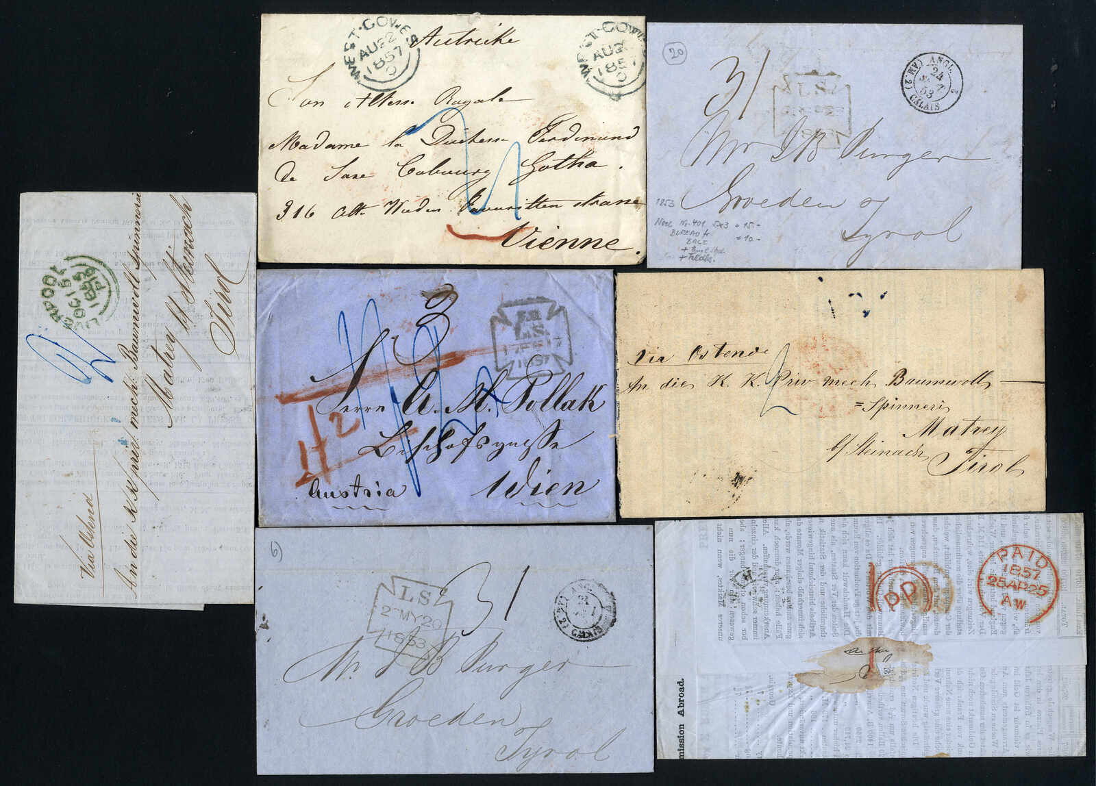 Lot 2862 - europe Great Britain - Viennafil Auktionen 97th Public Auction Golden Heritage: Austrian Rarities & European Treasures Auction Lot 2862 - europe Great Britain - Viennafil Auktionen 97th Public Auction Golden Heritage: Austrian Rarities & European Treasures Auction
