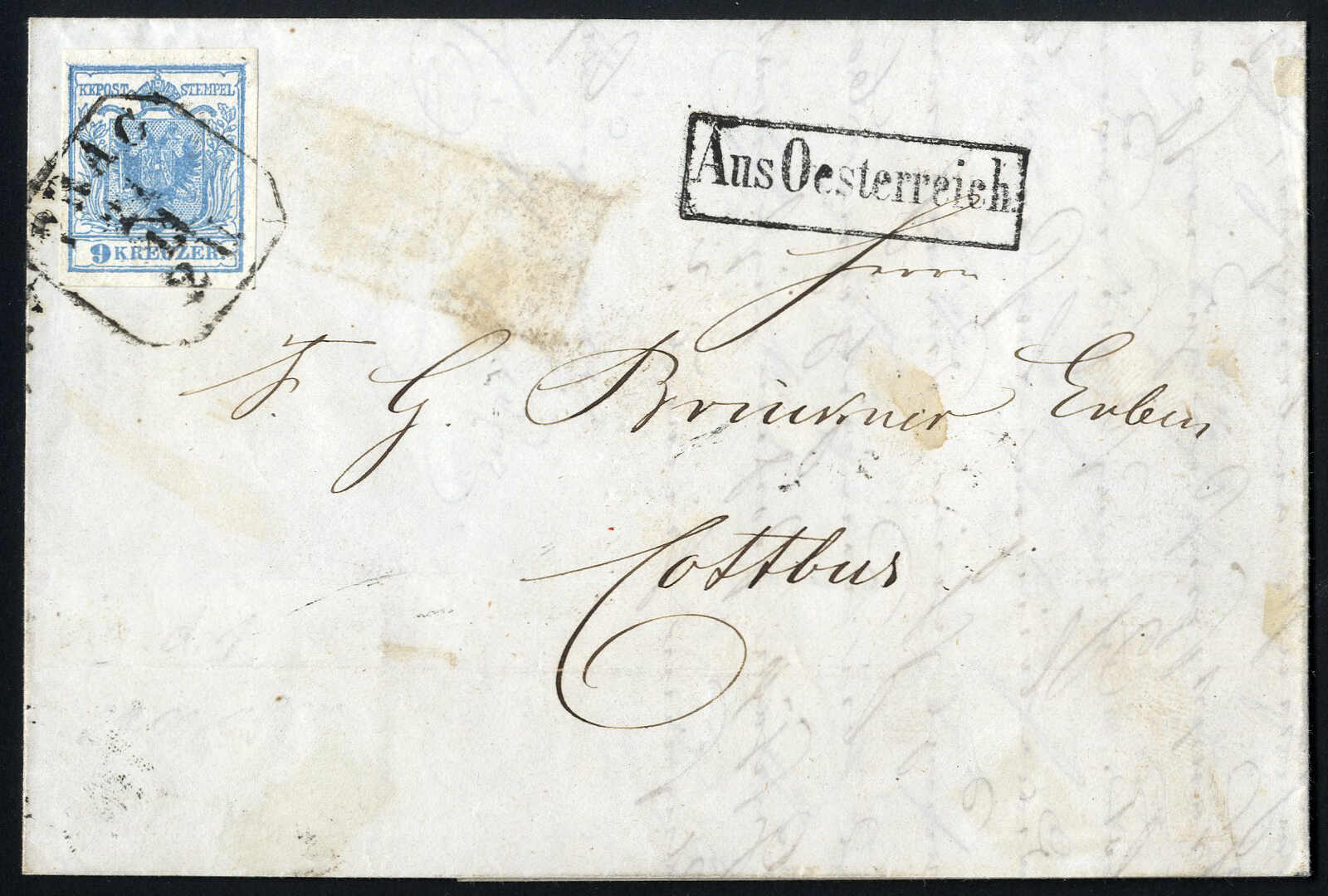 Lot 205 - europe austria issue 1850 - Viennafil Auktionen 97th Public Auction Golden Heritage: Austrian Rarities & European Treasures Auction Lot 205 - europe austria issue 1850 - Viennafil Auktionen 97th Public Auction Golden Heritage: Austrian Rarities & European Treasures Auction